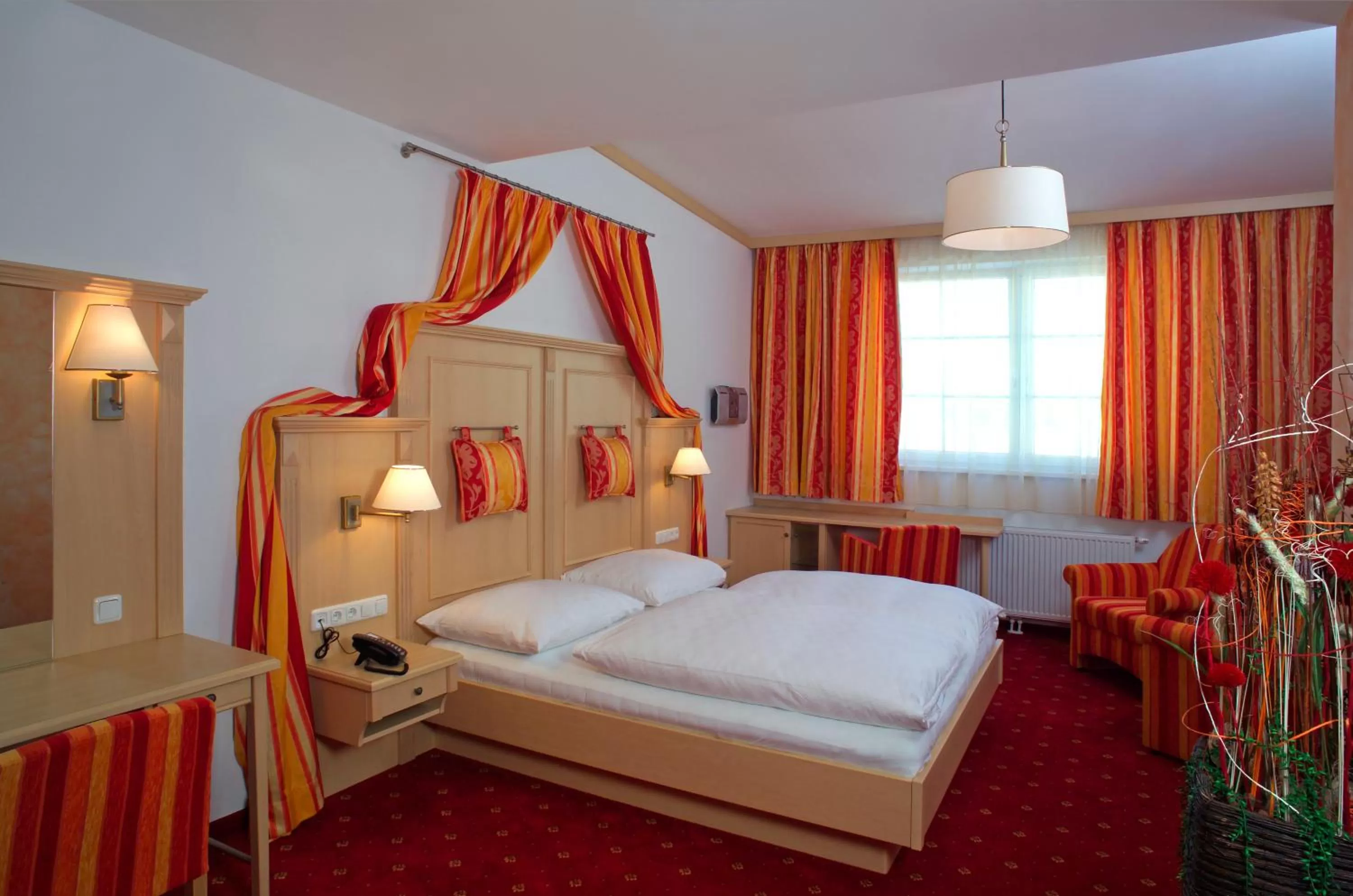 Photo of the whole room, Bed in Hotel Restaurant Wallner I contactless check-in