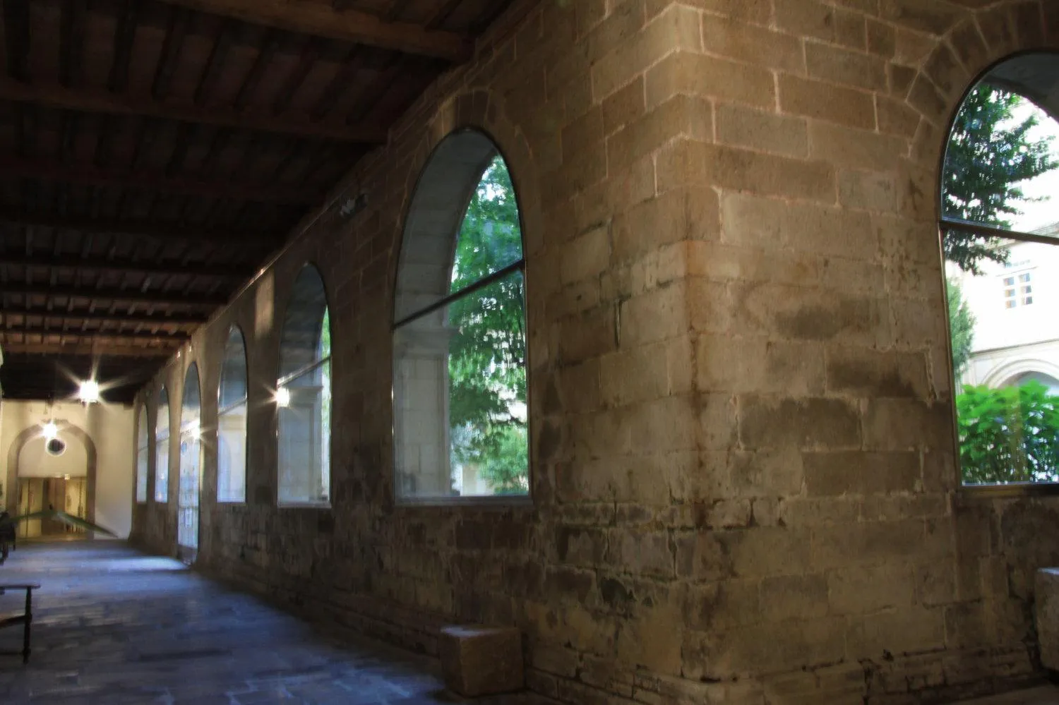 Decorative detail in Hospedería San Martín Pinario