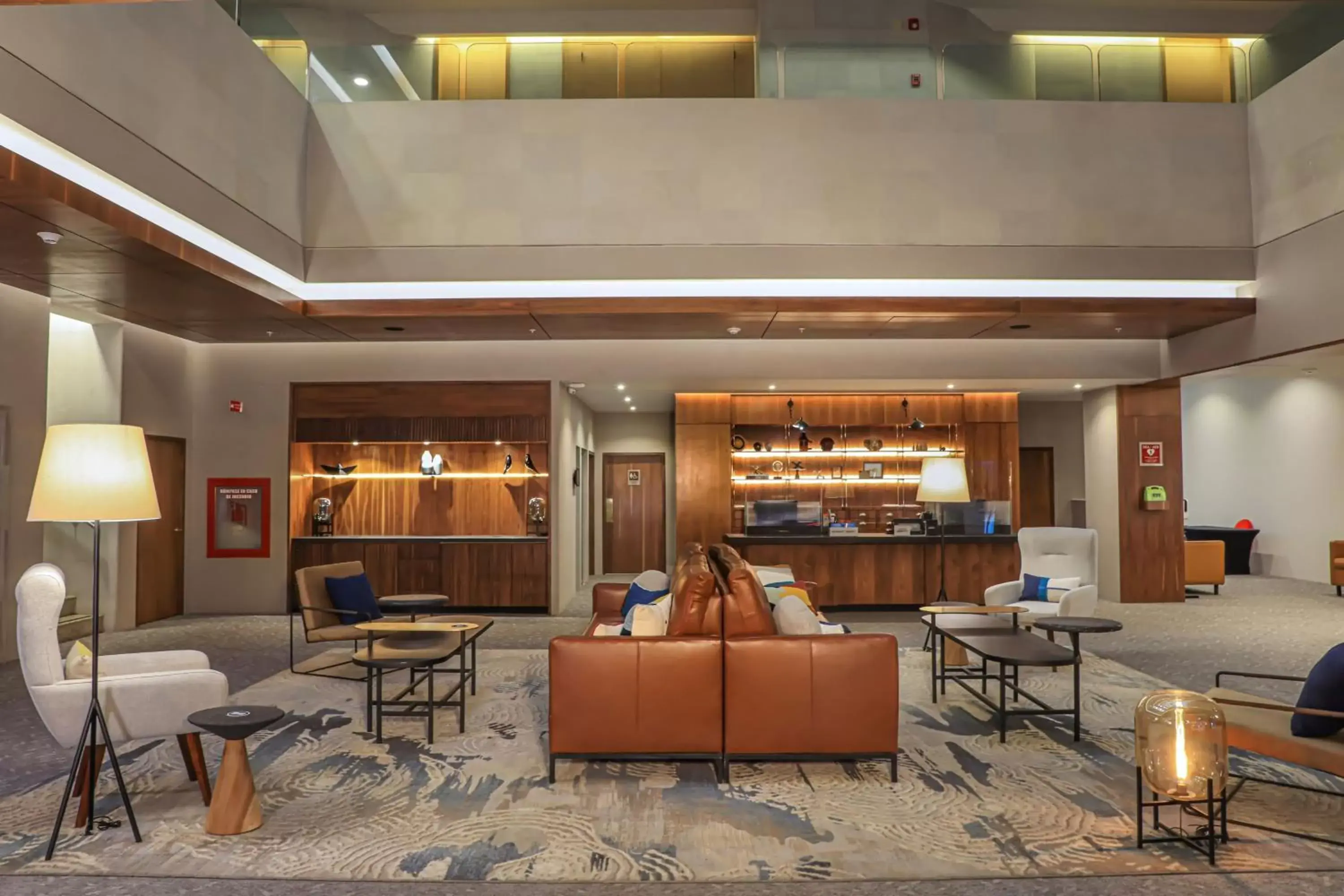 Lobby or reception, Lounge/Bar in Four Points by Sheraton Mexico City Colonia Roma