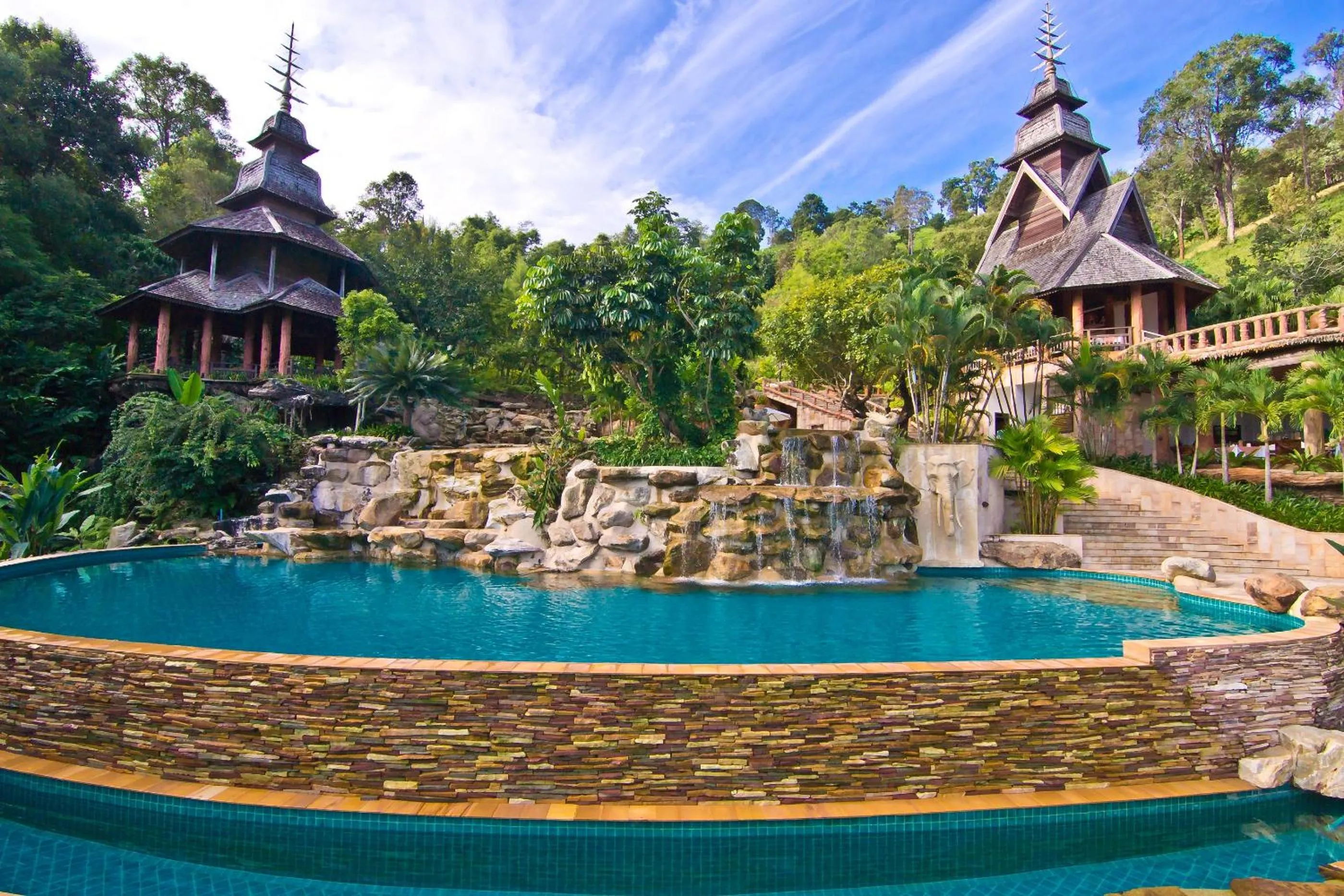 Swimming pool in Panviman Chiang Mai Spa Resort