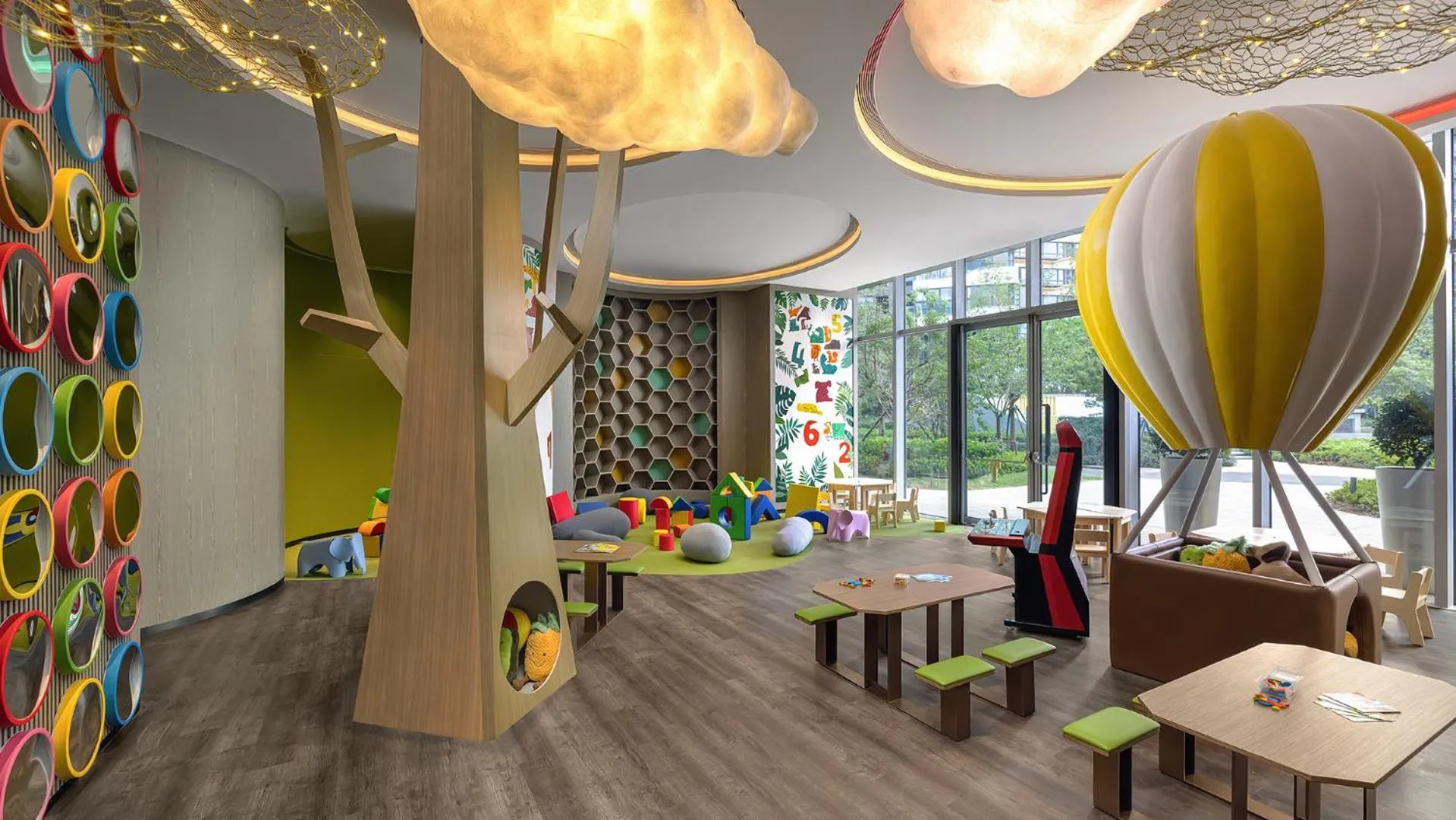 Children play ground in Renaissance Changzhou Wujin Hotel