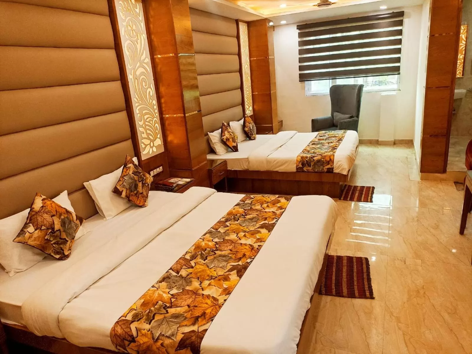 Bed in The Hotel Mohit -5 Minutes Walk From New Delhi Railway Station - Paharganj