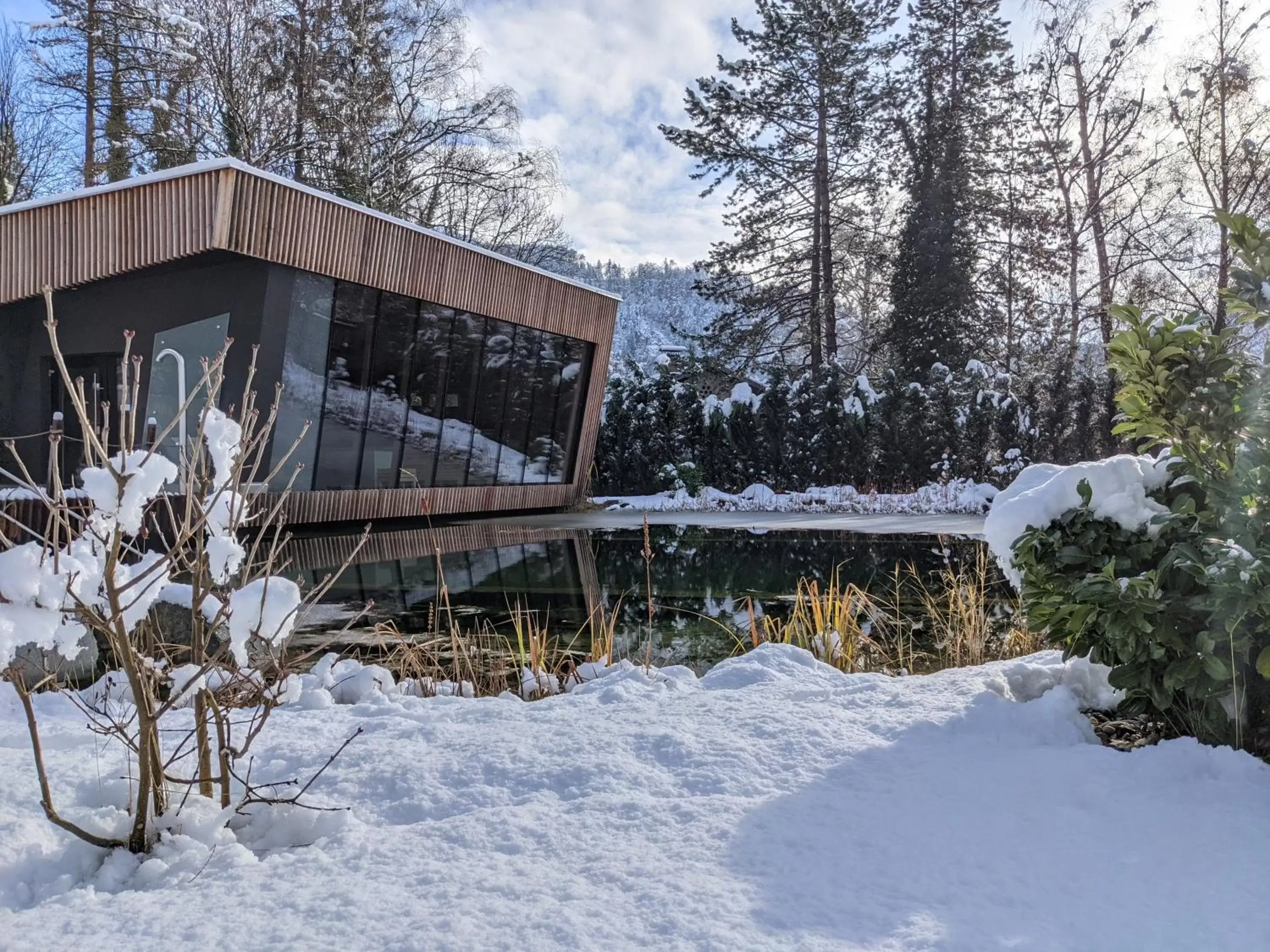 Property building, Winter in Val Blu Sport | Hotel | SPA