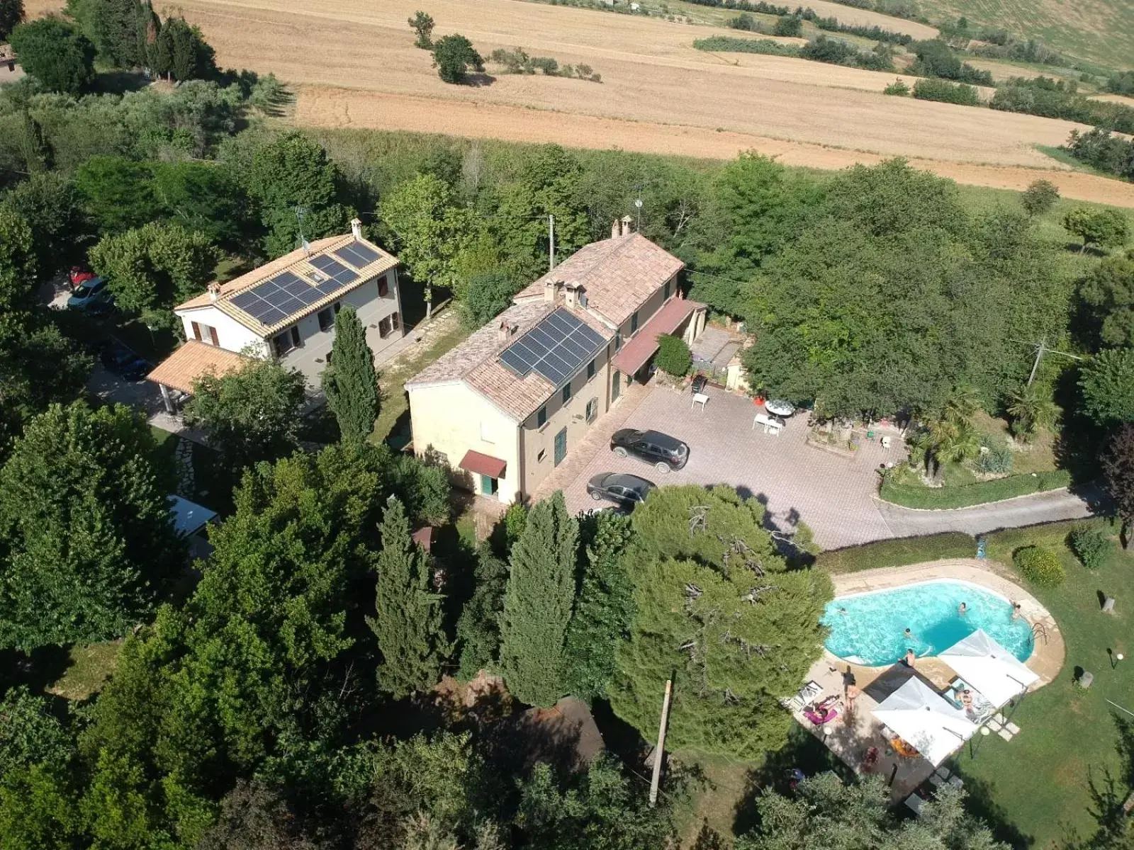 On site, Bird's-eye View in Il Lauro