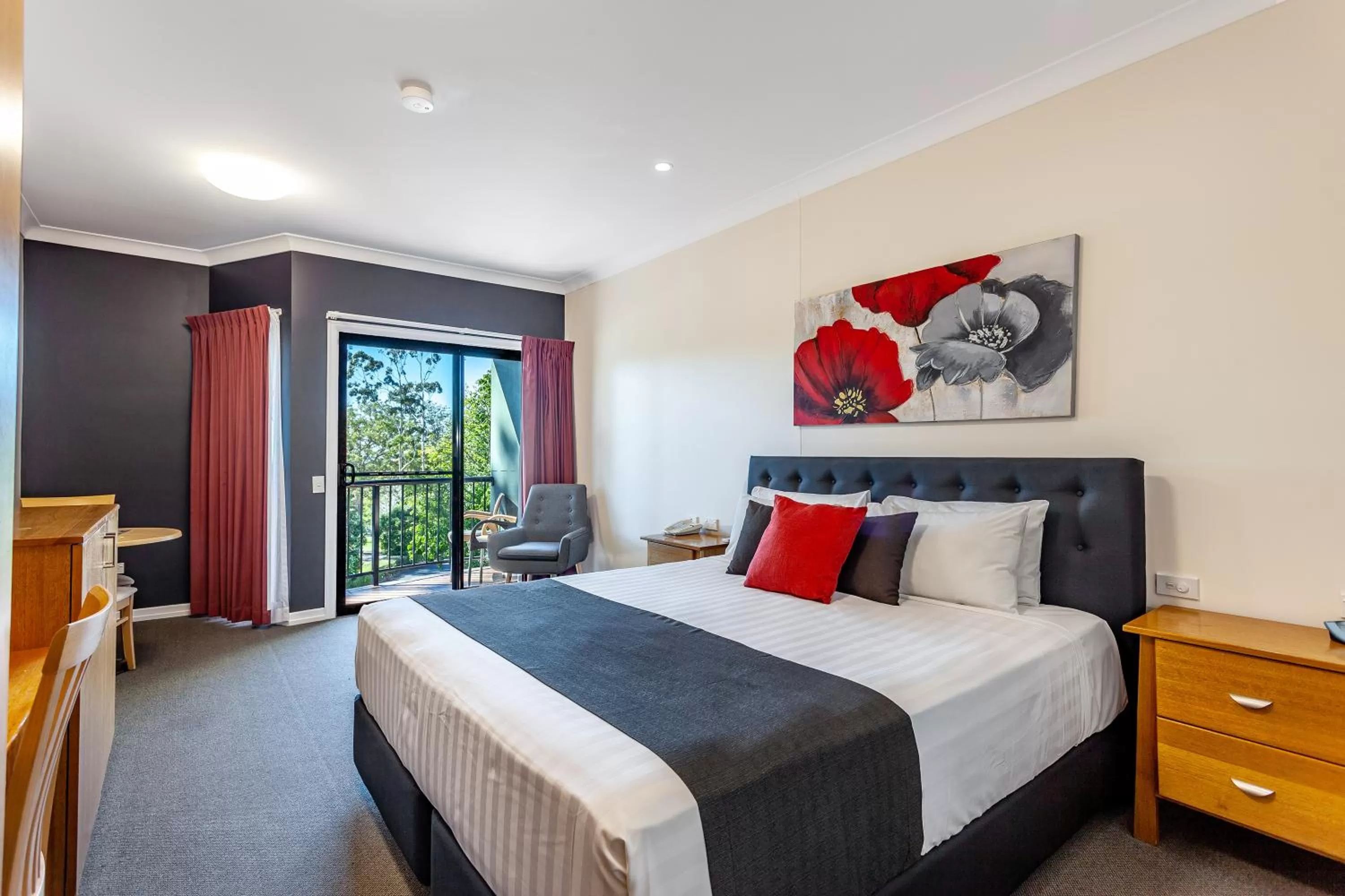 Bedroom, Bed in Eastgate on the Range Motel