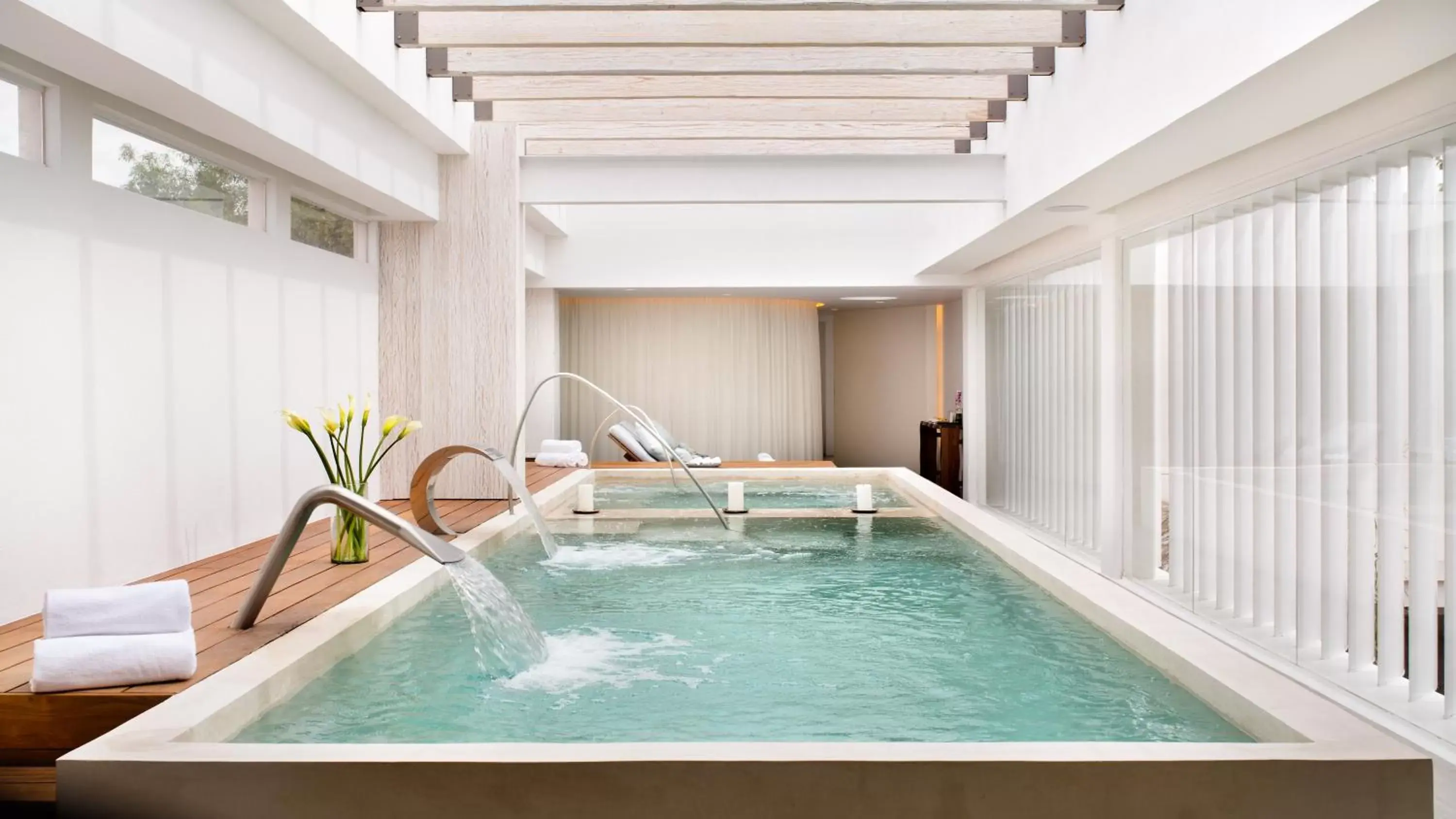 Hot Tub, Swimming Pool in Cartesiano Boutique & Wellness Hotel
