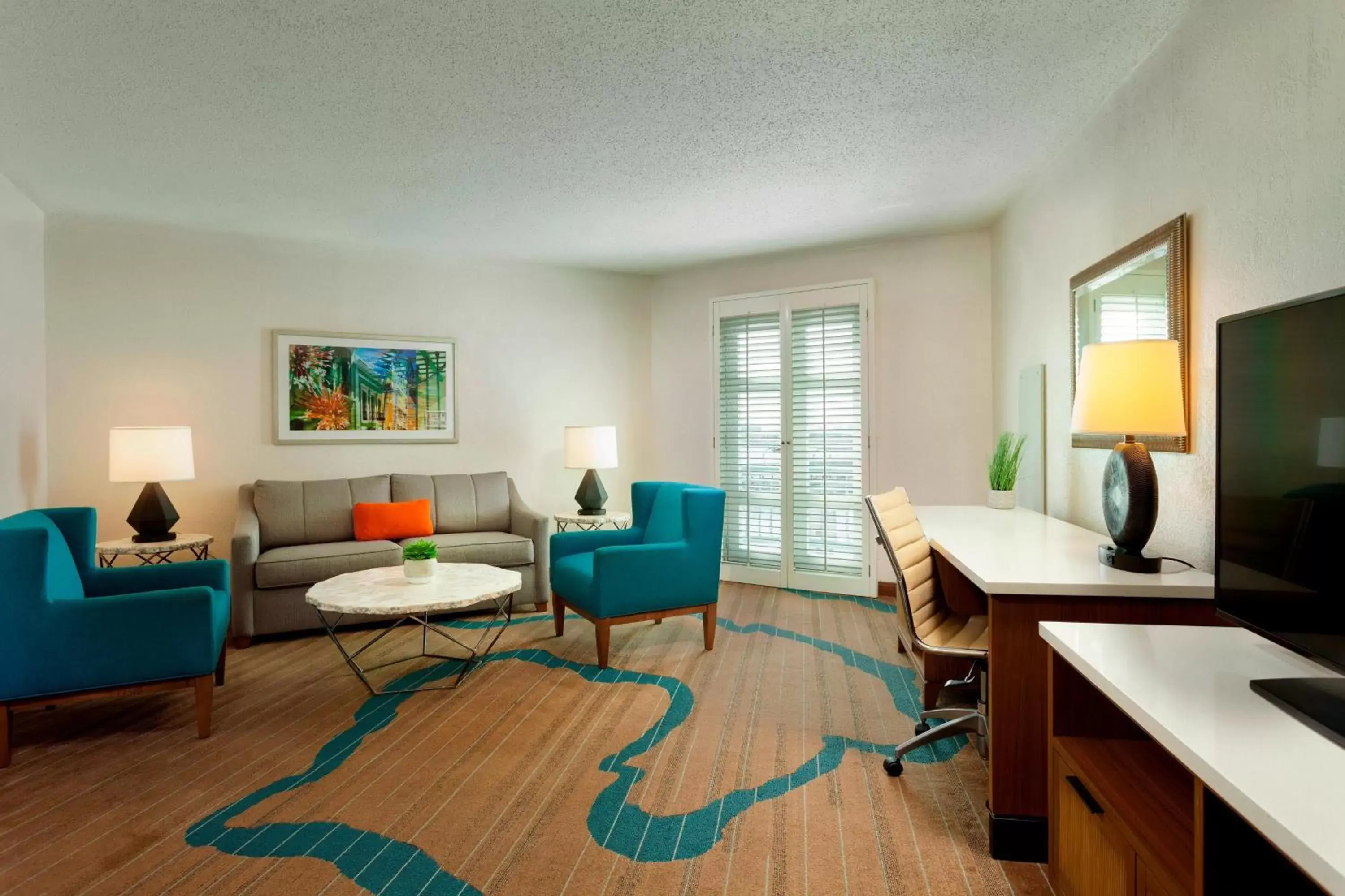 Bedroom, Seating Area in Sheraton Old San Juan Hotel