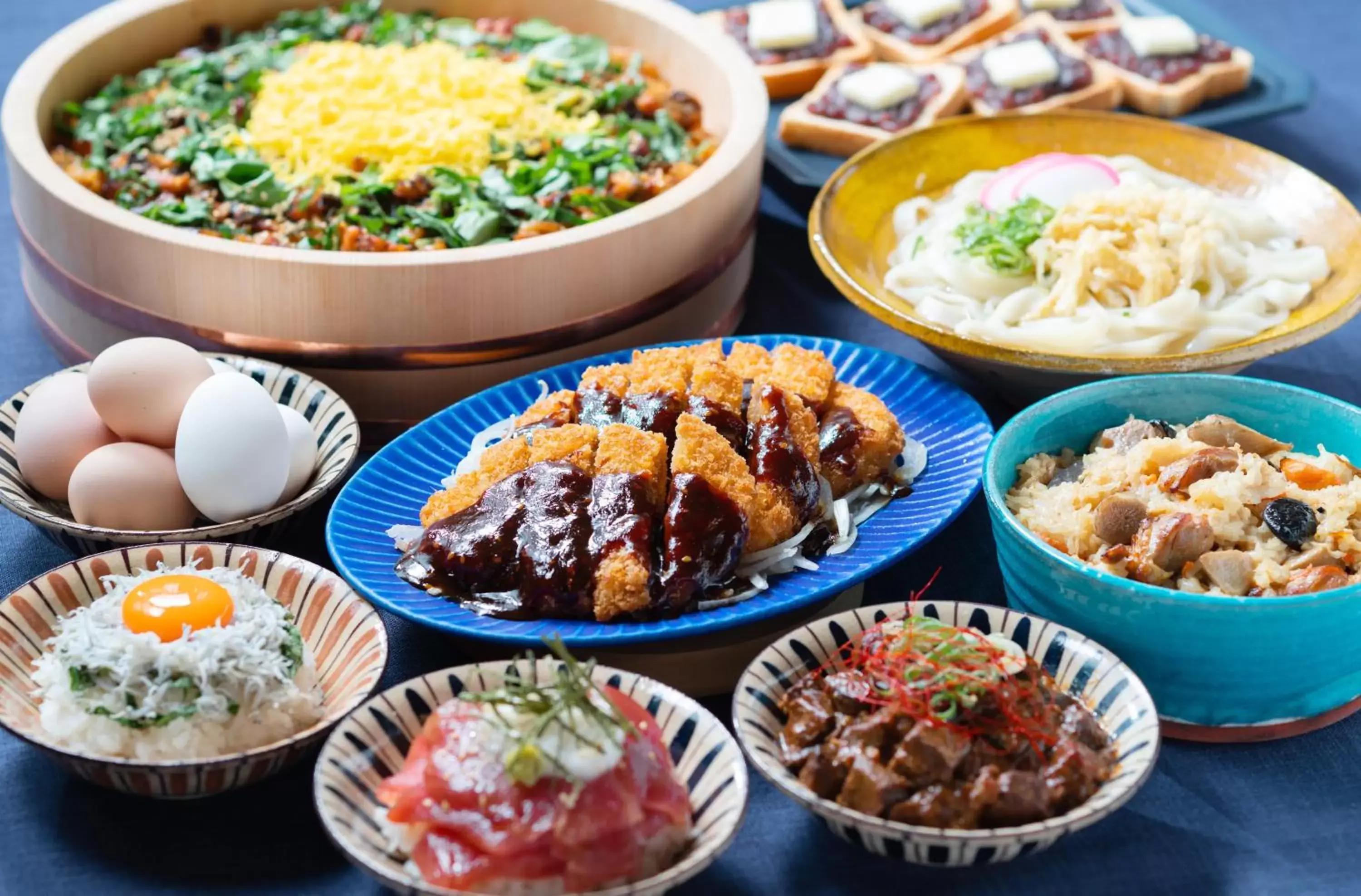 Buffet breakfast in Vessel Hotel Campana Nagoya Buffet breakfast in Vessel Hotel Campana Nagoya