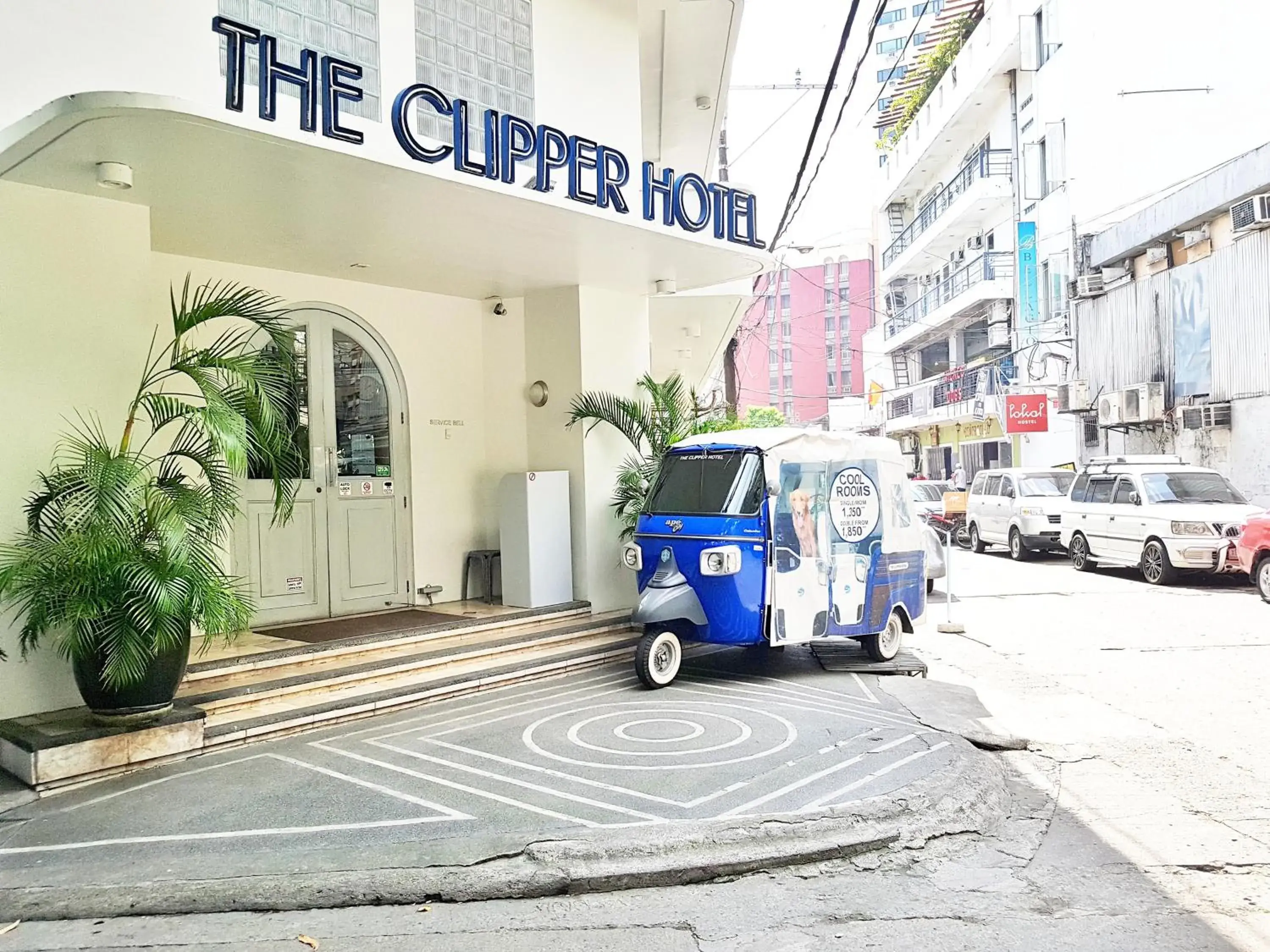 Facade/entrance in The Clipper Hotel