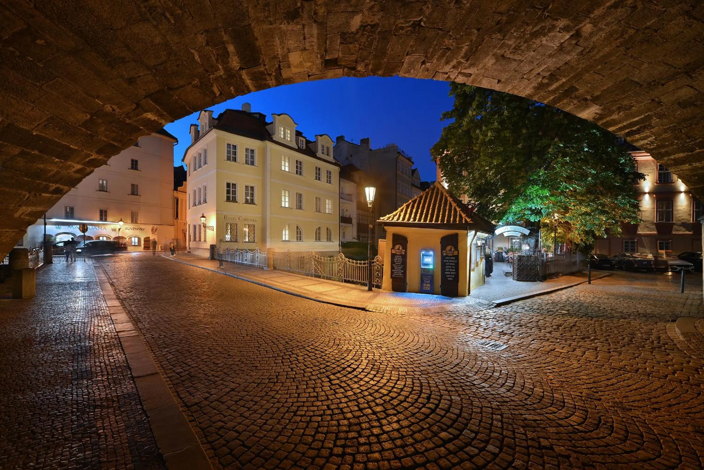 Property building in Hotel Certovka
