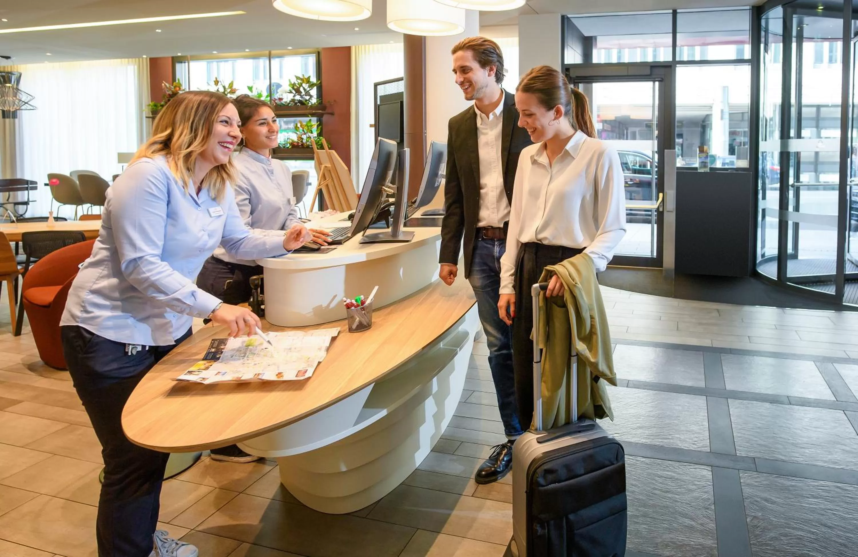 Lobby or reception in Aparthotel Adagio Muenchen City