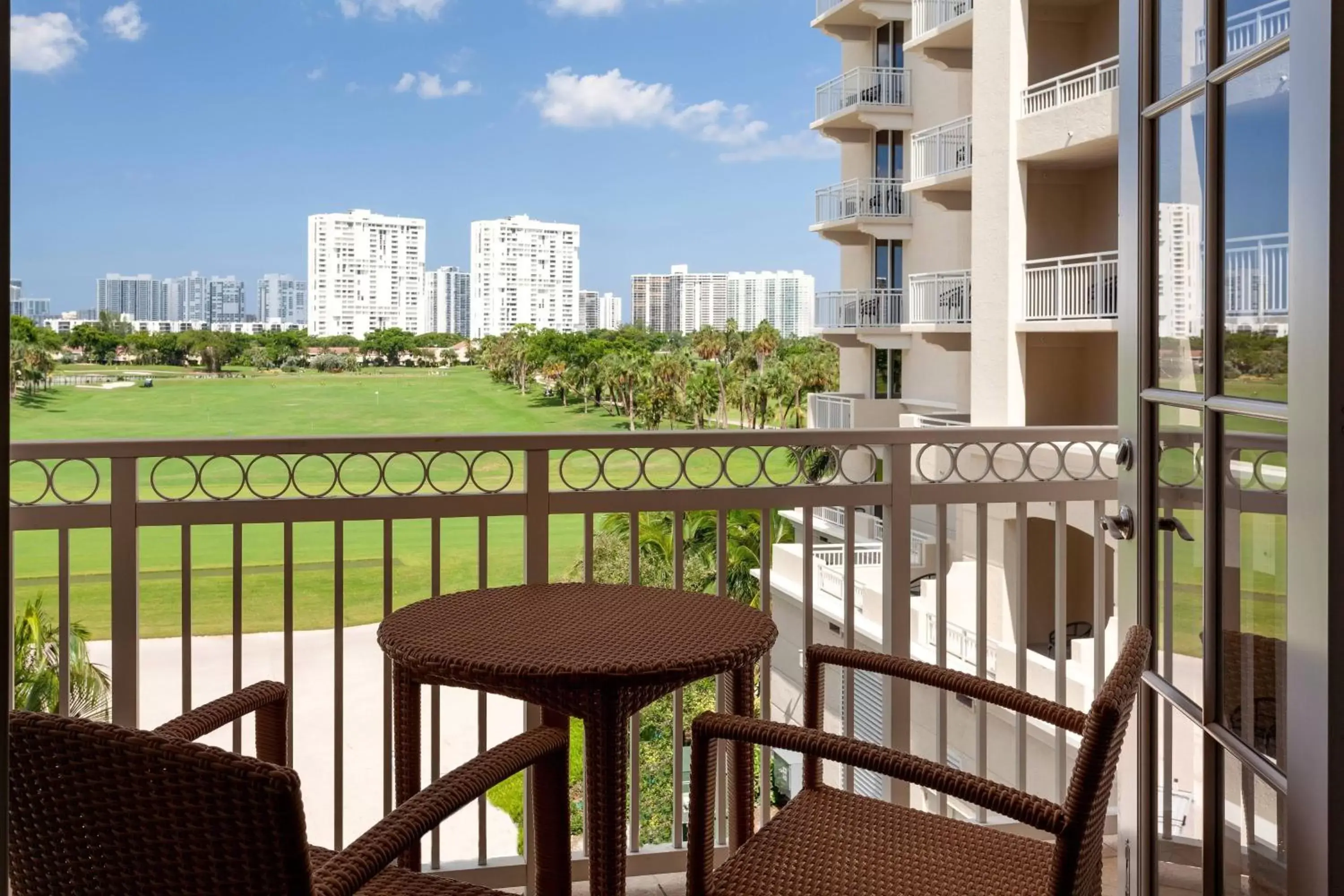 Bedroom, Balcony/Terrace in JW Marriott Miami Turnberry Resort & Spa