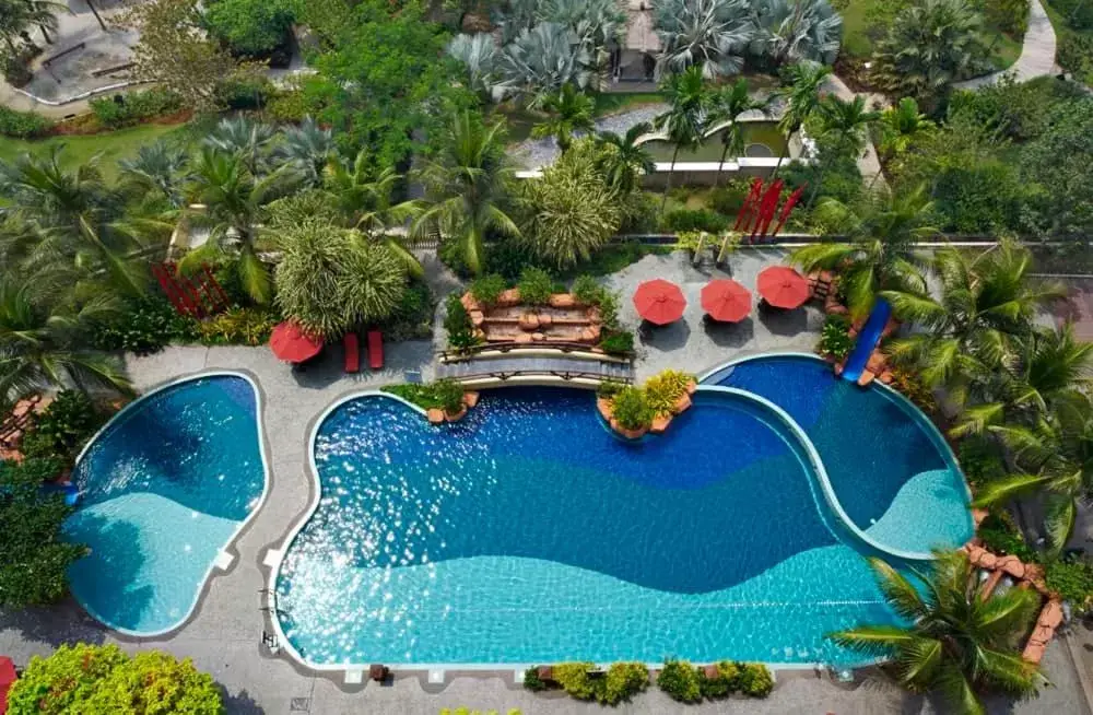 Pool view in Ancasa Resort Port Dickson Pool view in Ancasa Resort Port Dickson