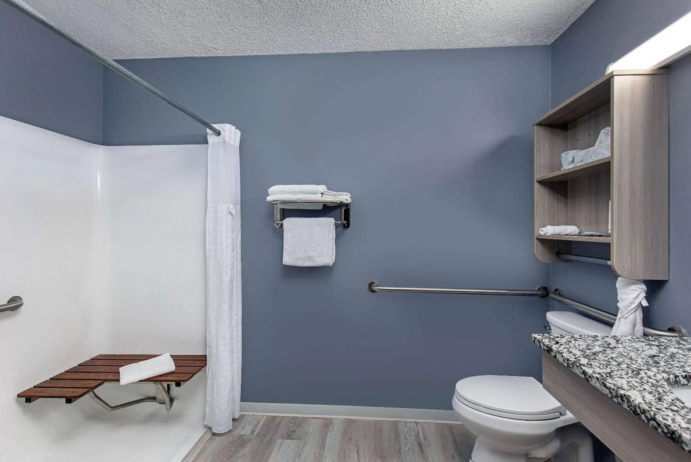 Shower in Microtel Inn & Suites by Wyndham Dry Ridge