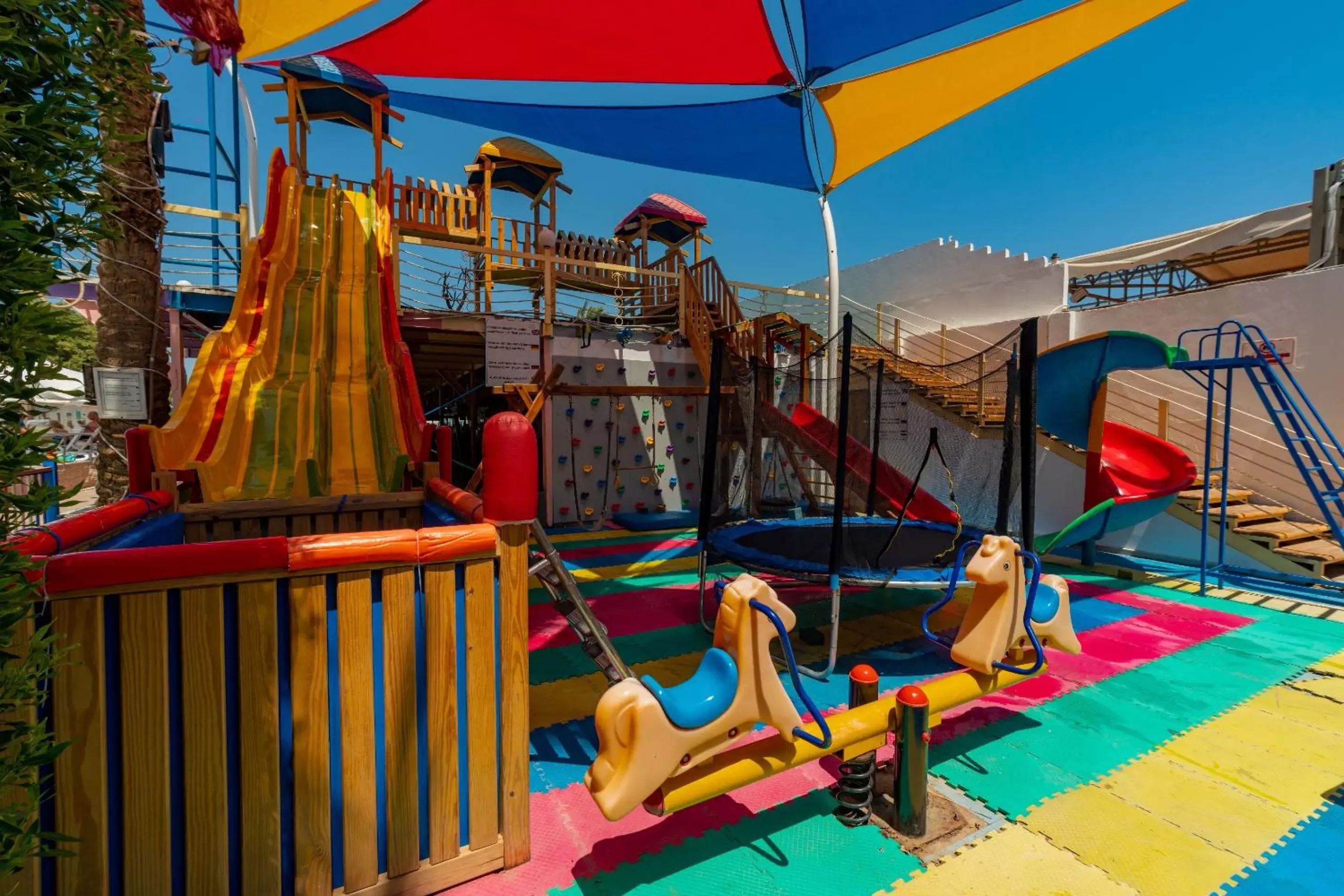 Children play ground in MinaMark Beach Resort for Families and Couples Only