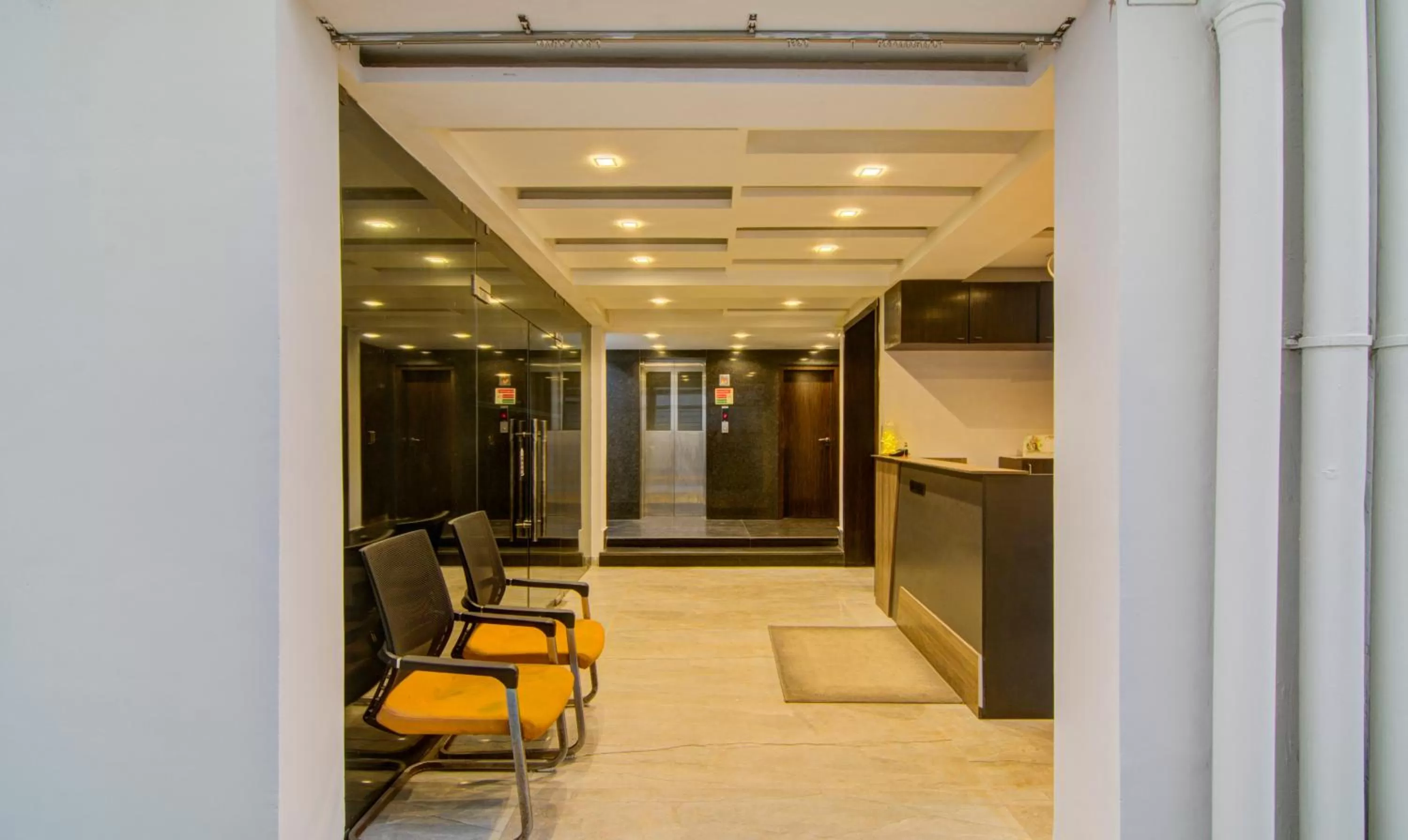 elevator in Treebo Trend Krish Residency