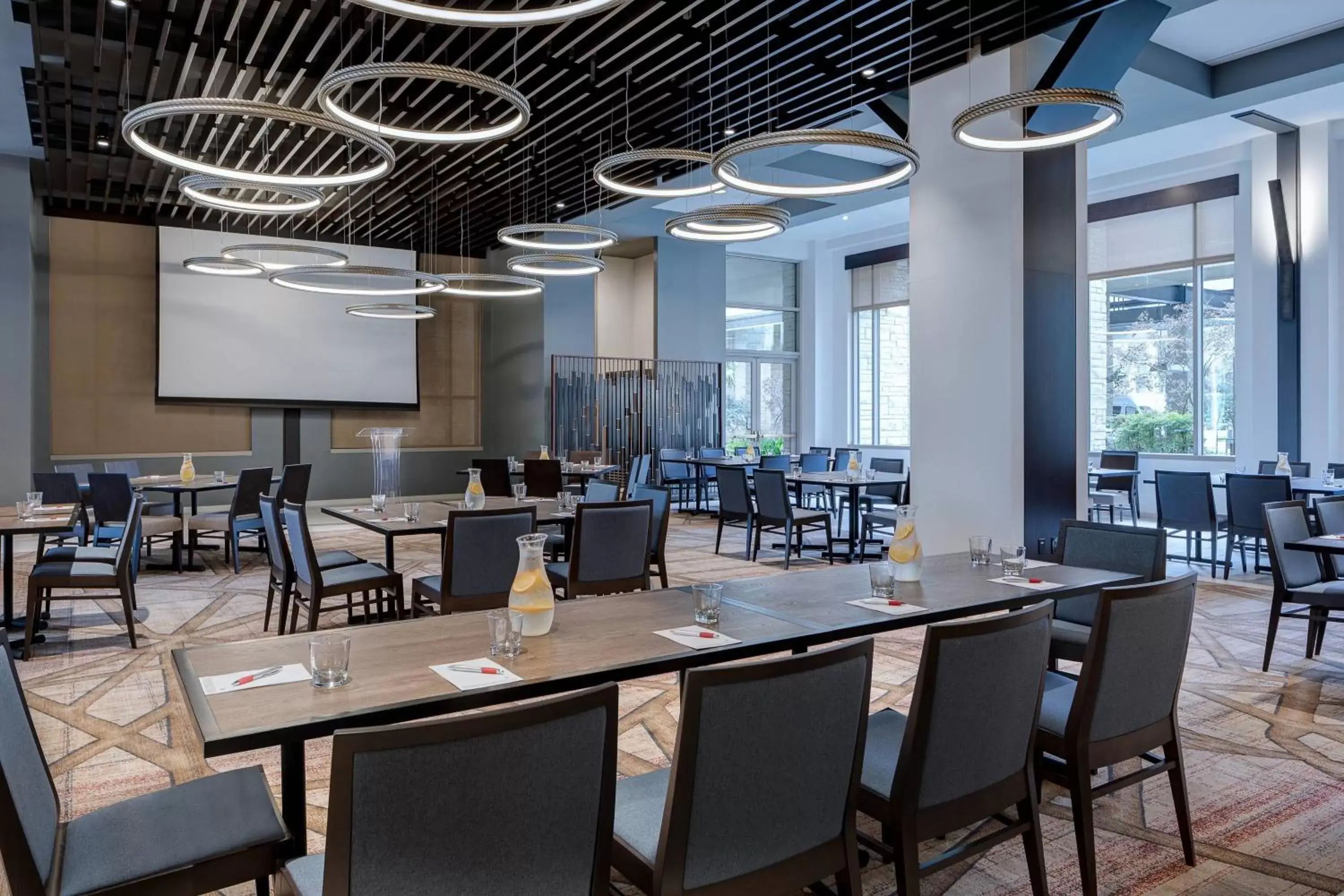 Meeting/conference room, Restaurant/Places to Eat in Dallas/Plano Marriott at Legacy Town Center