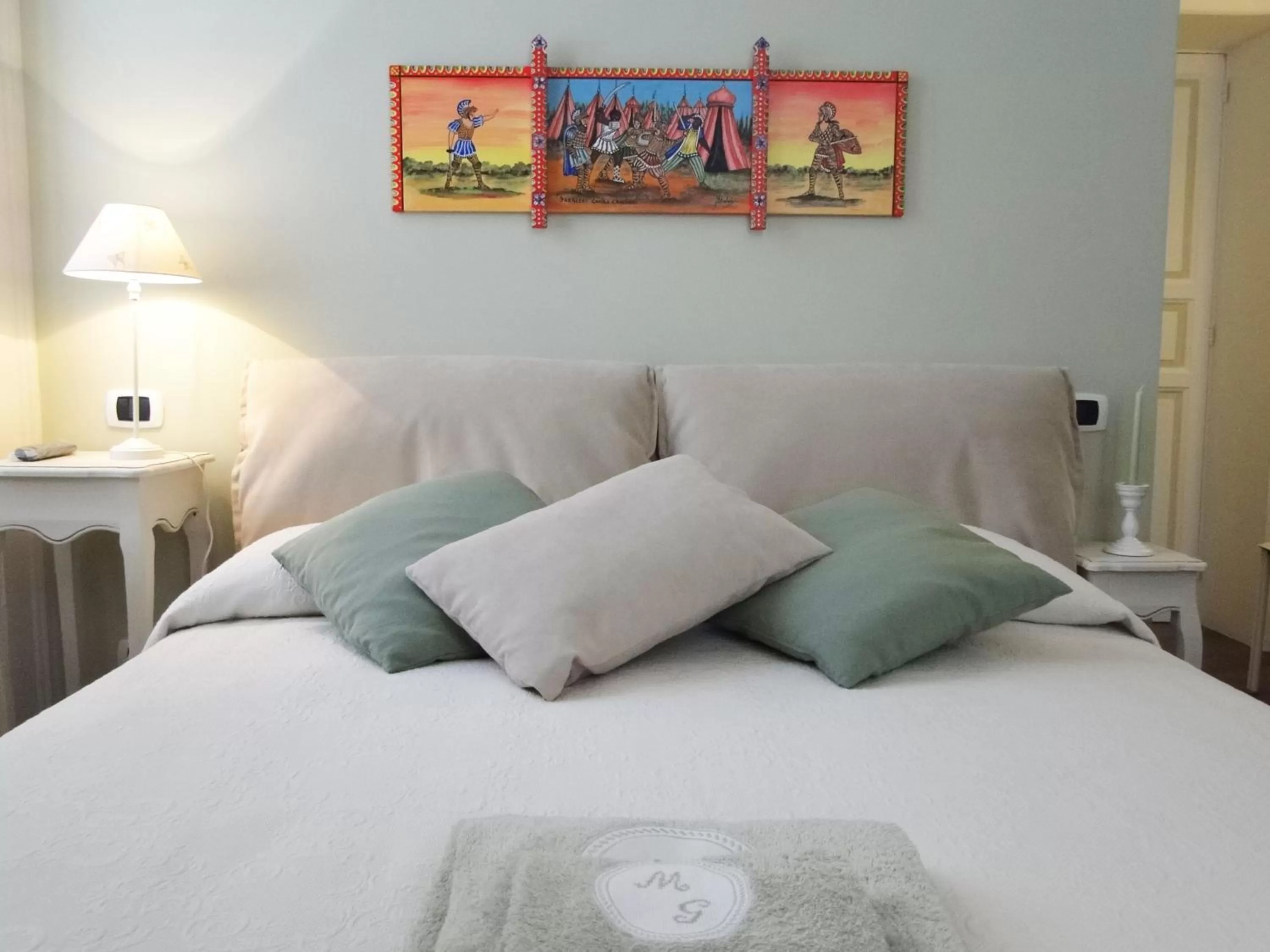 Bedroom, Bed in Mata e Grifone B&B