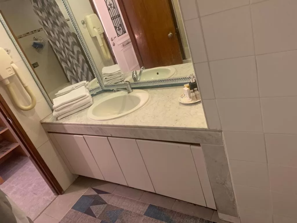 Shower in Raphael Apartments