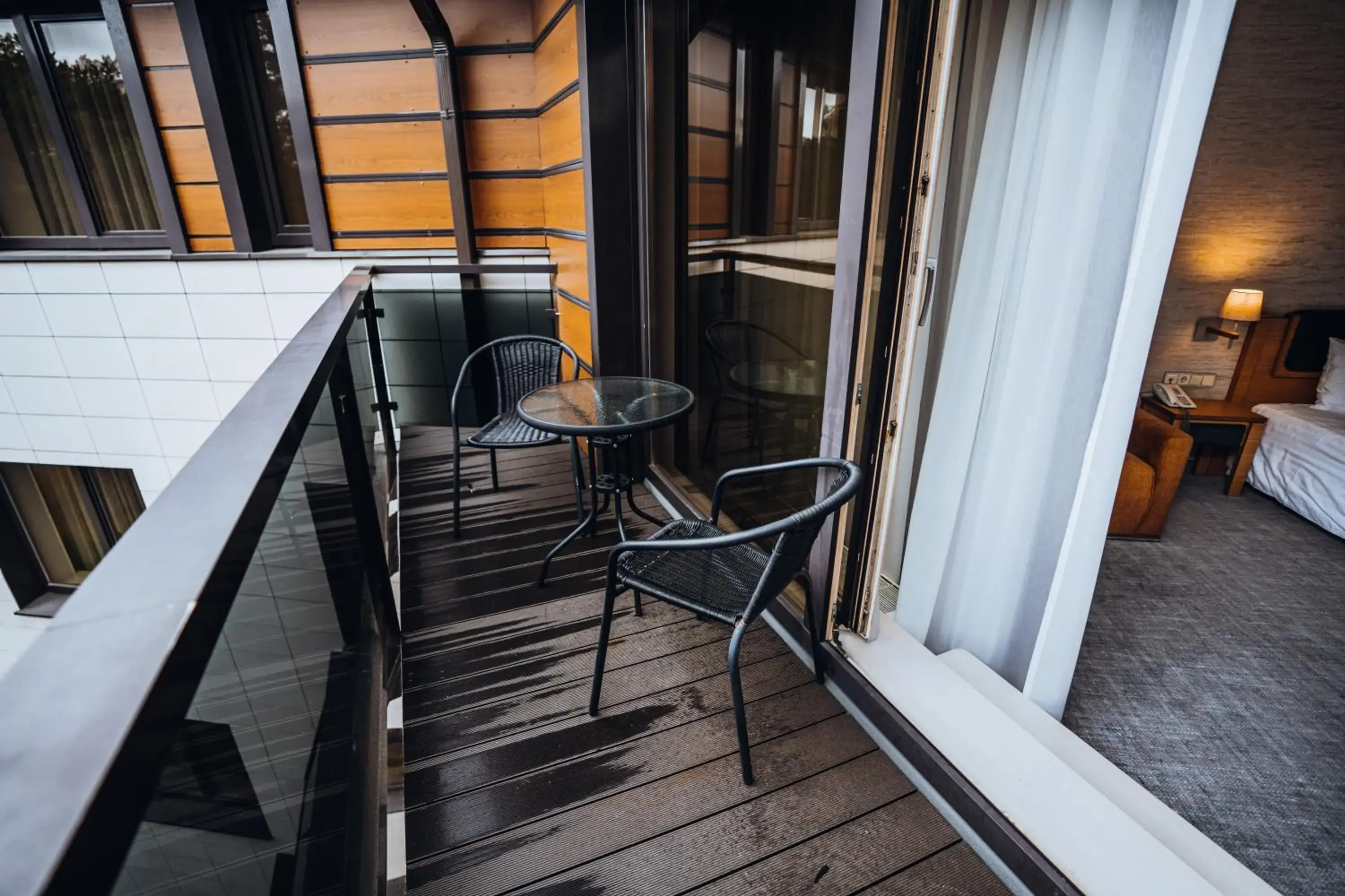 Balcony/Terrace in Gabija hotel & SPA