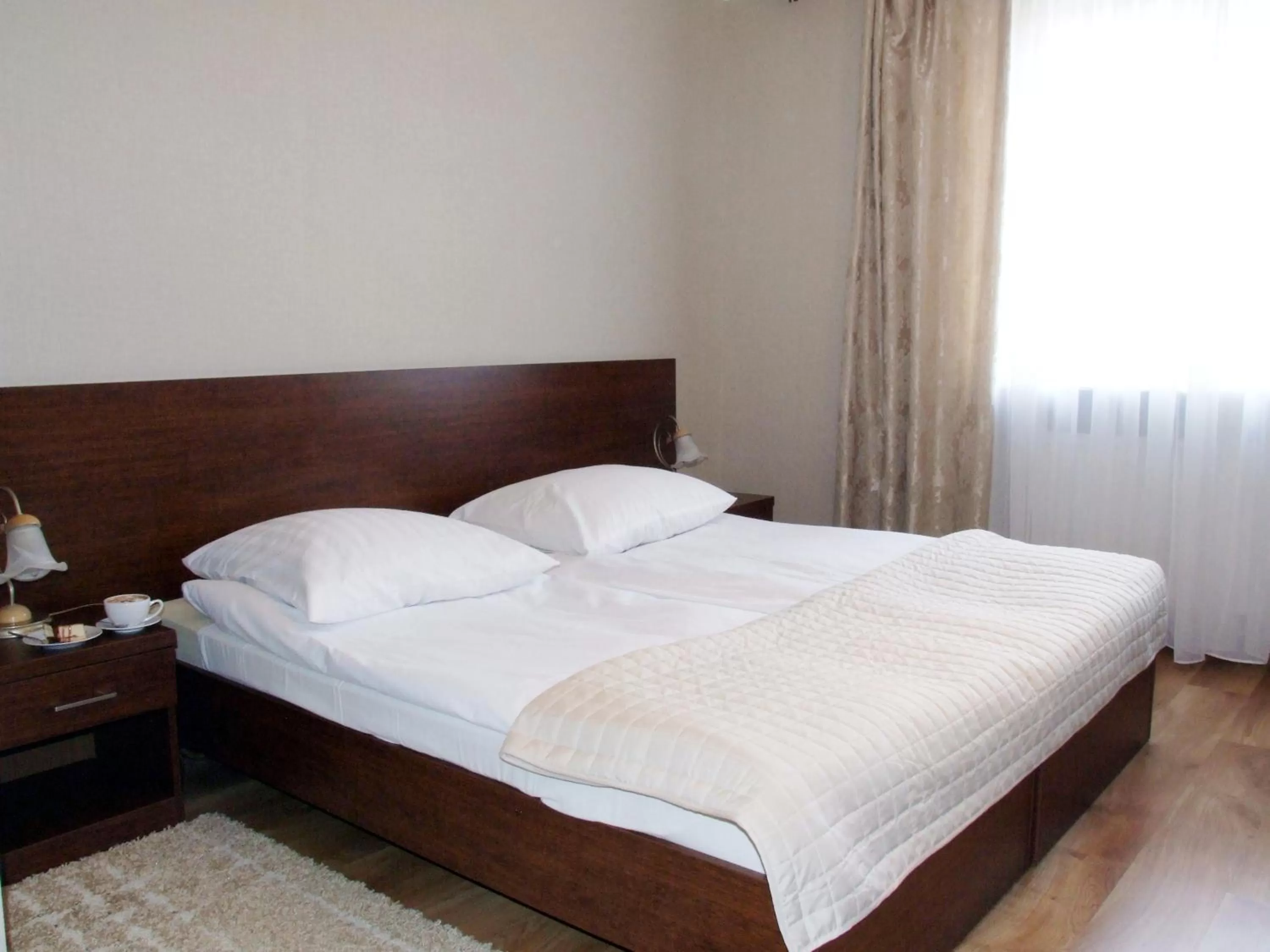 Bed in Motel Zacisze