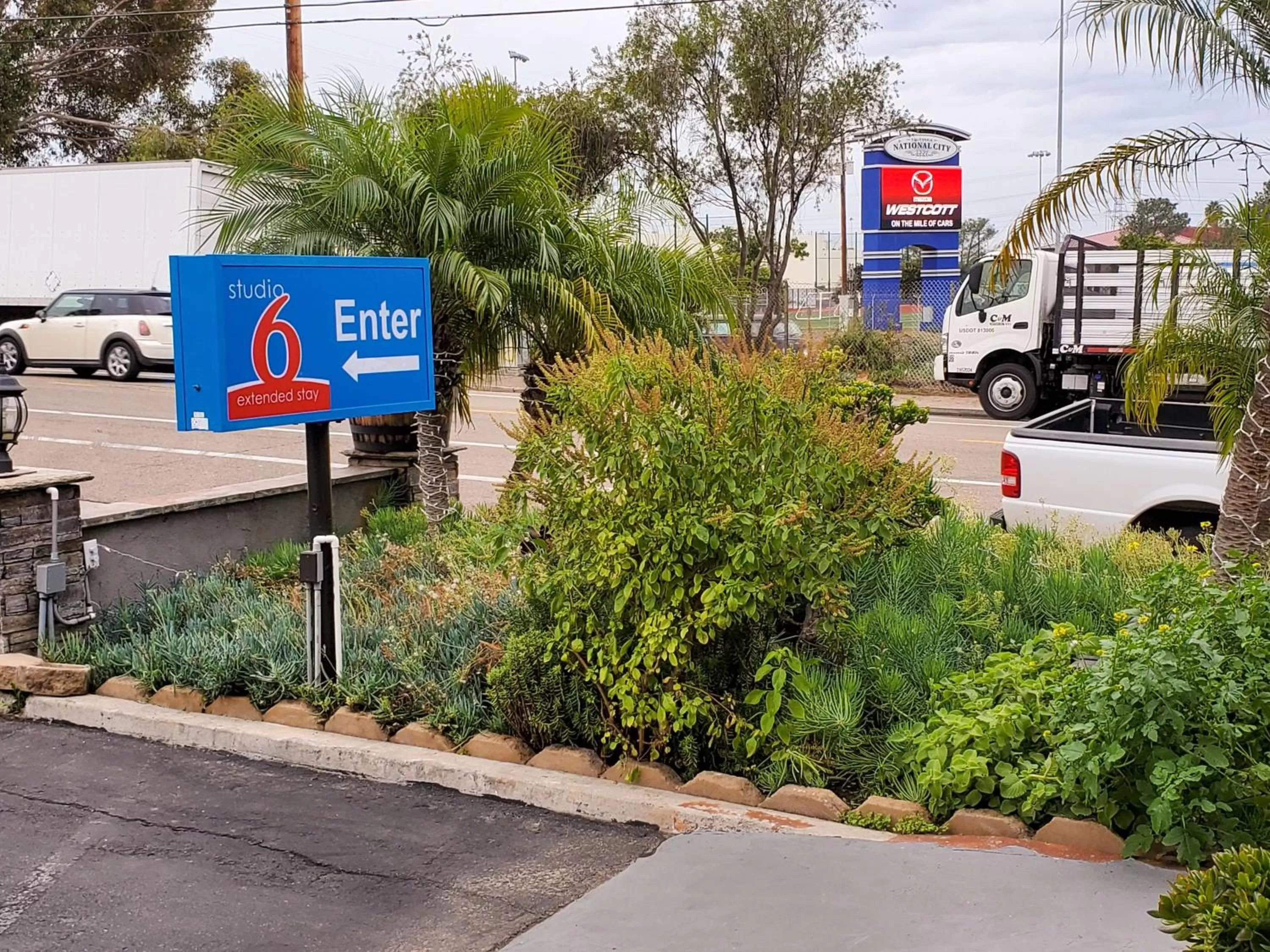 Property building in Studio 6-National City, CA - Naval Base San Diego