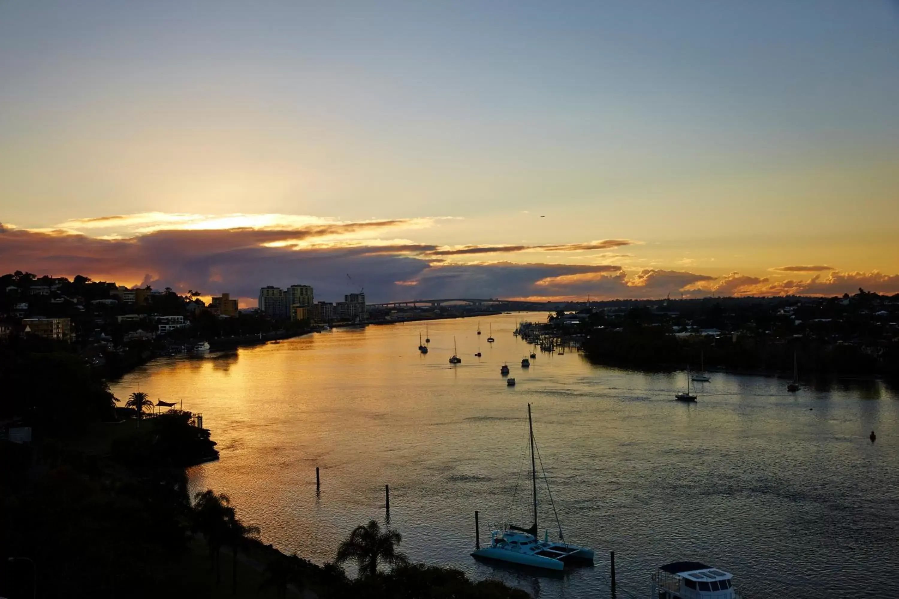 Natural landscape, Sunrise/Sunset in View Brisbane