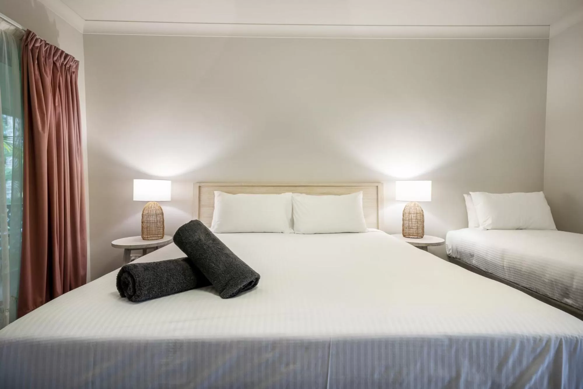 Bedroom, Bed in Woolgoolga Coast Motel