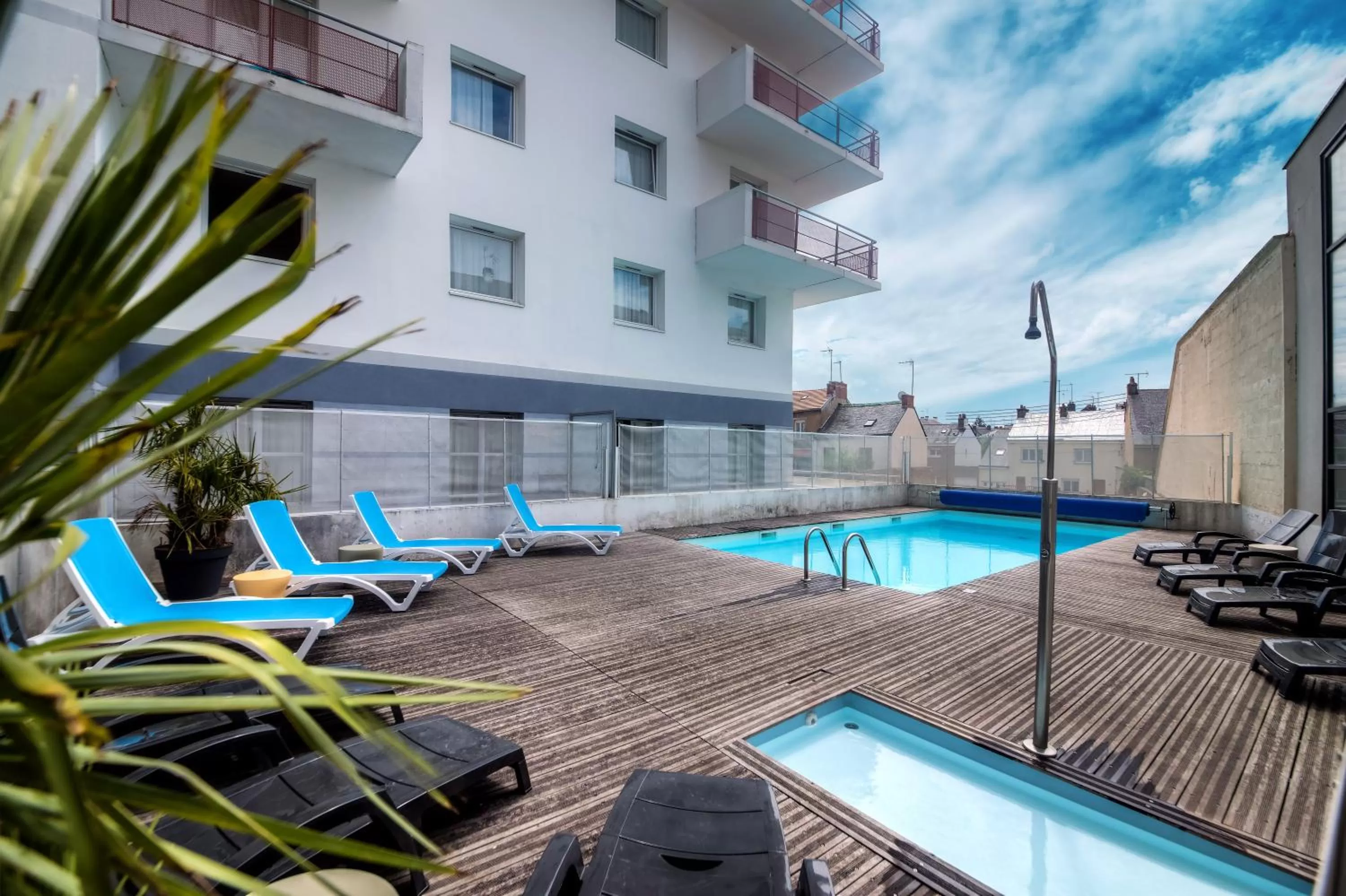Swimming pool in Comfort Aparthotel Saint-Nazaire Les Portes de l Ocean