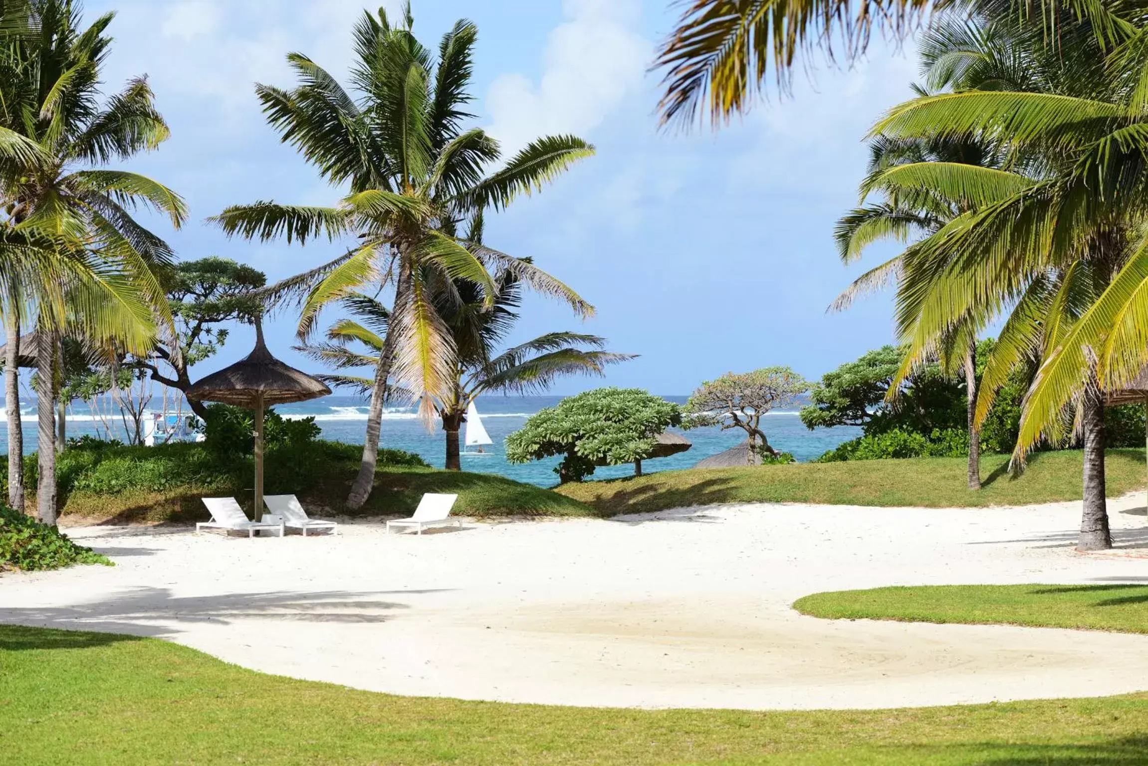 View (from property/room) in Long Beach Mauritius