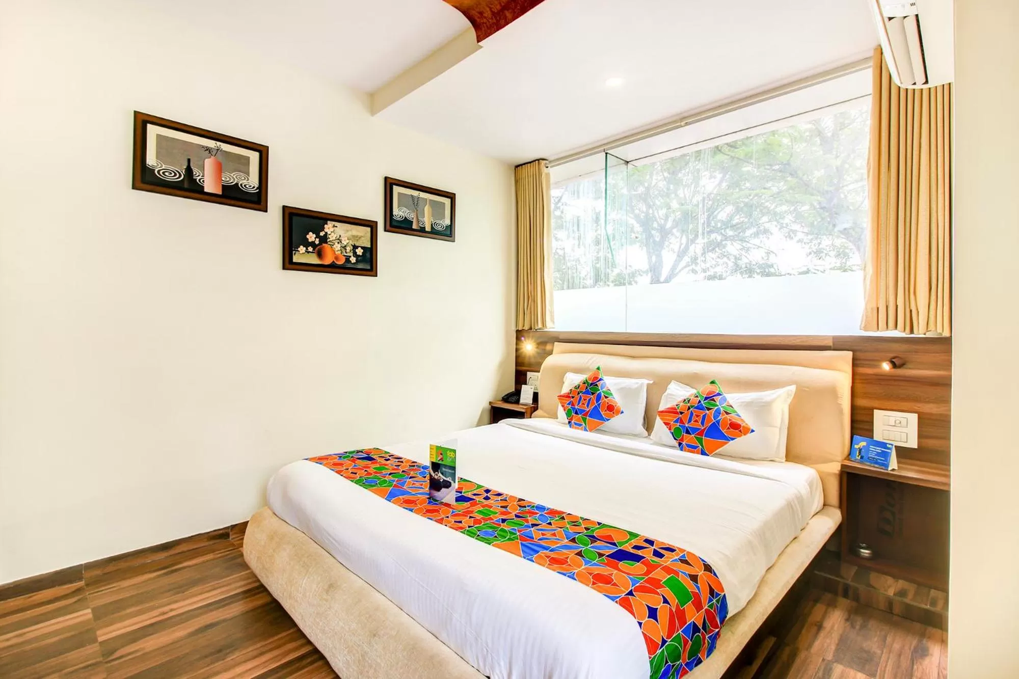 Bedroom, Bed in FabHotel Axis International - Nr Mumbai International Airport
