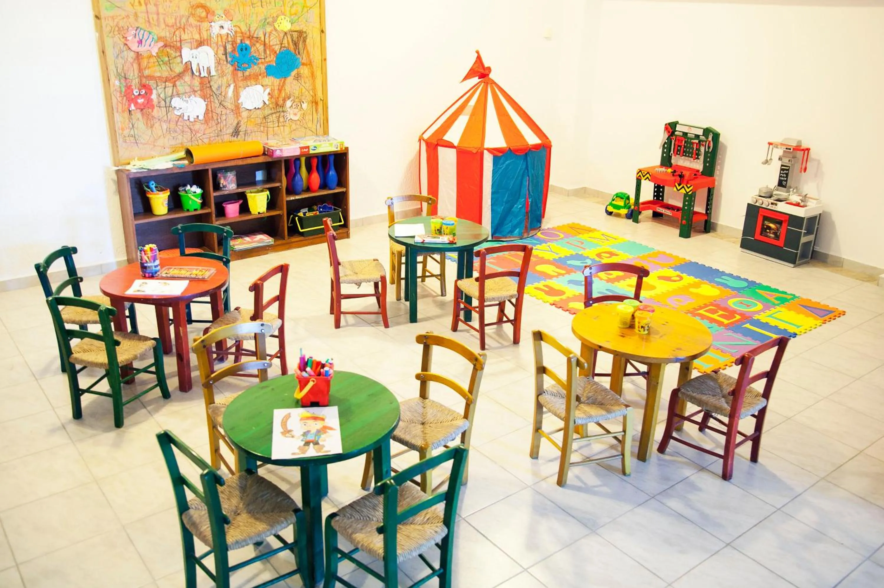 Kids's club in Elpida Village