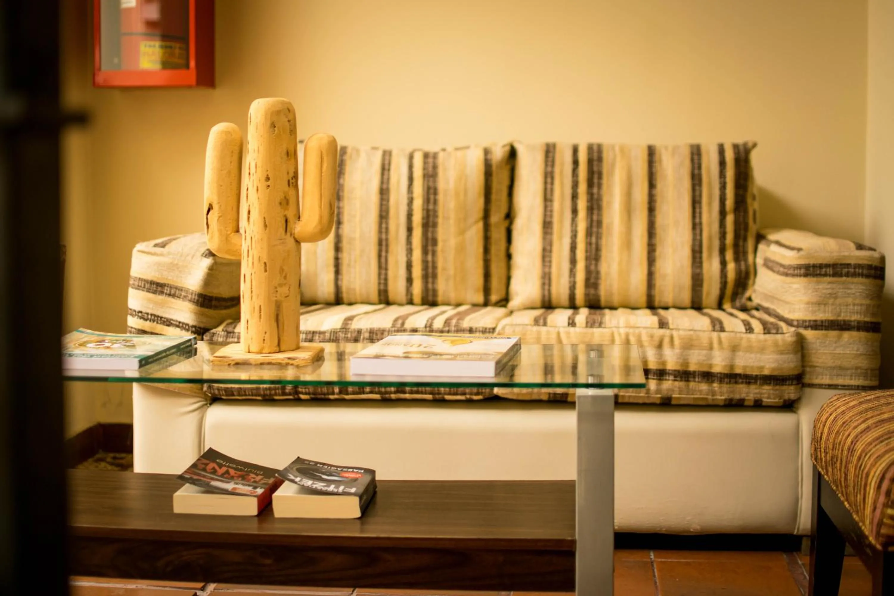 Inner courtyard view in Hotel Inkai