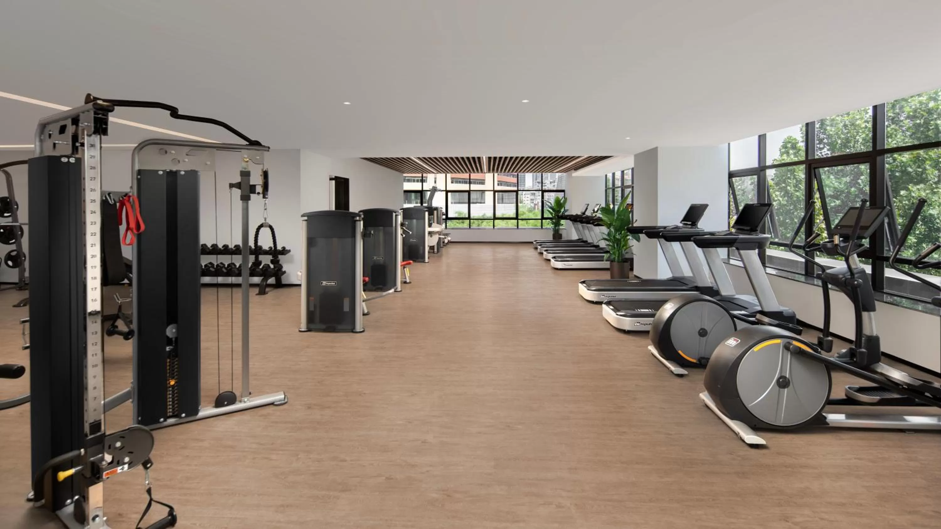Fitness centre/facilities in Swissotel Beijing Hong Kong Macau Center - 1 min to subway
