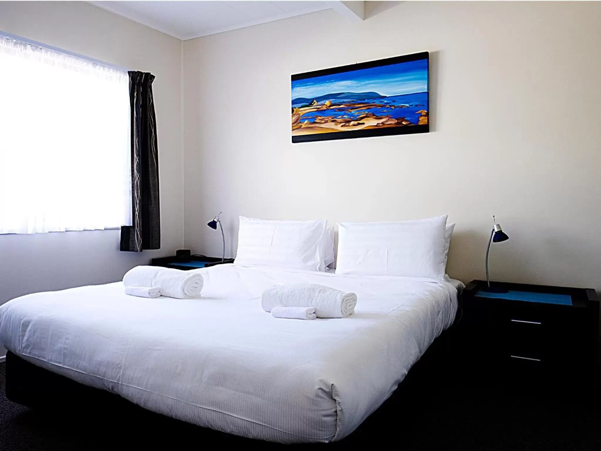 Bedroom, Bed in Tairua Shores Motel