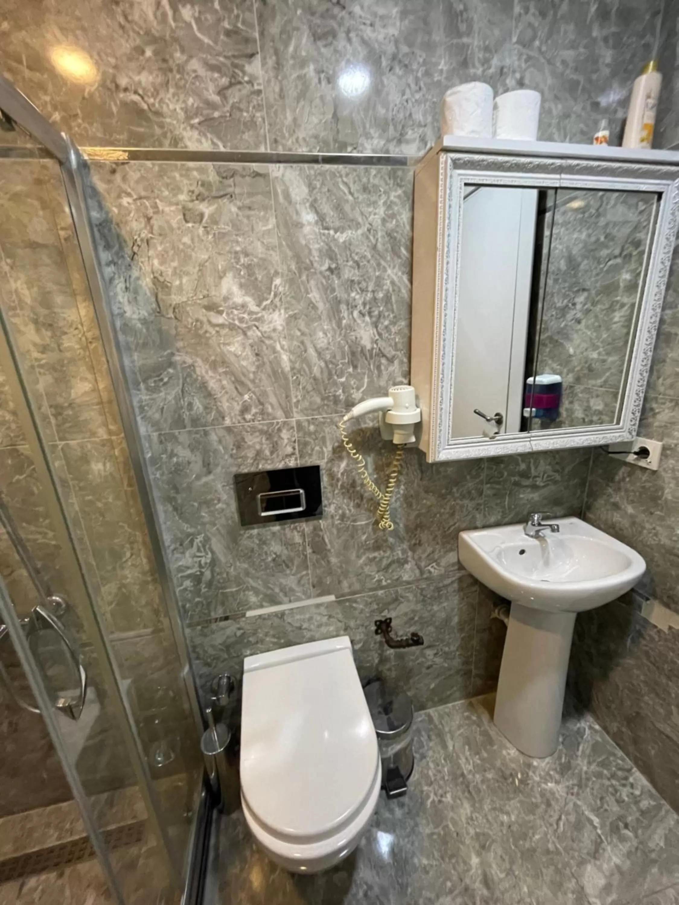 Shower in Arat Apartments