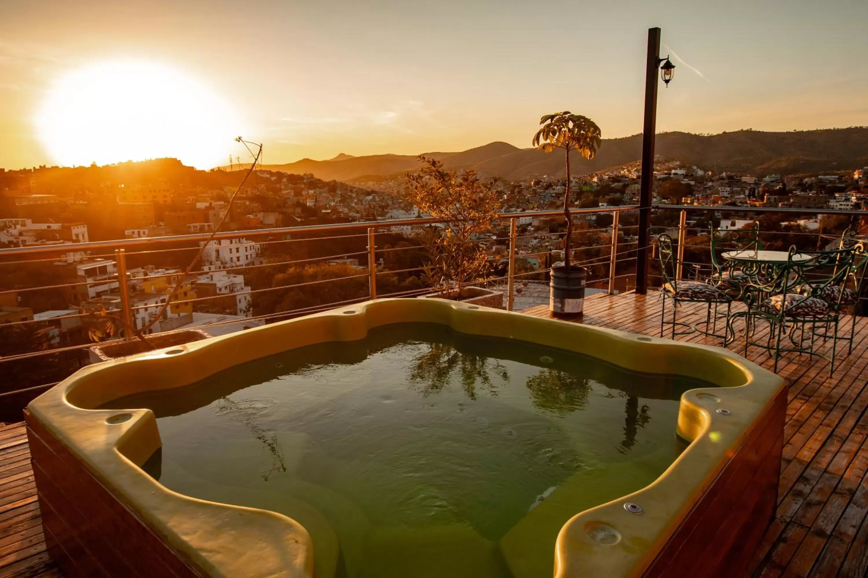 Hot Tub in Hotel 1988 Guanajuato