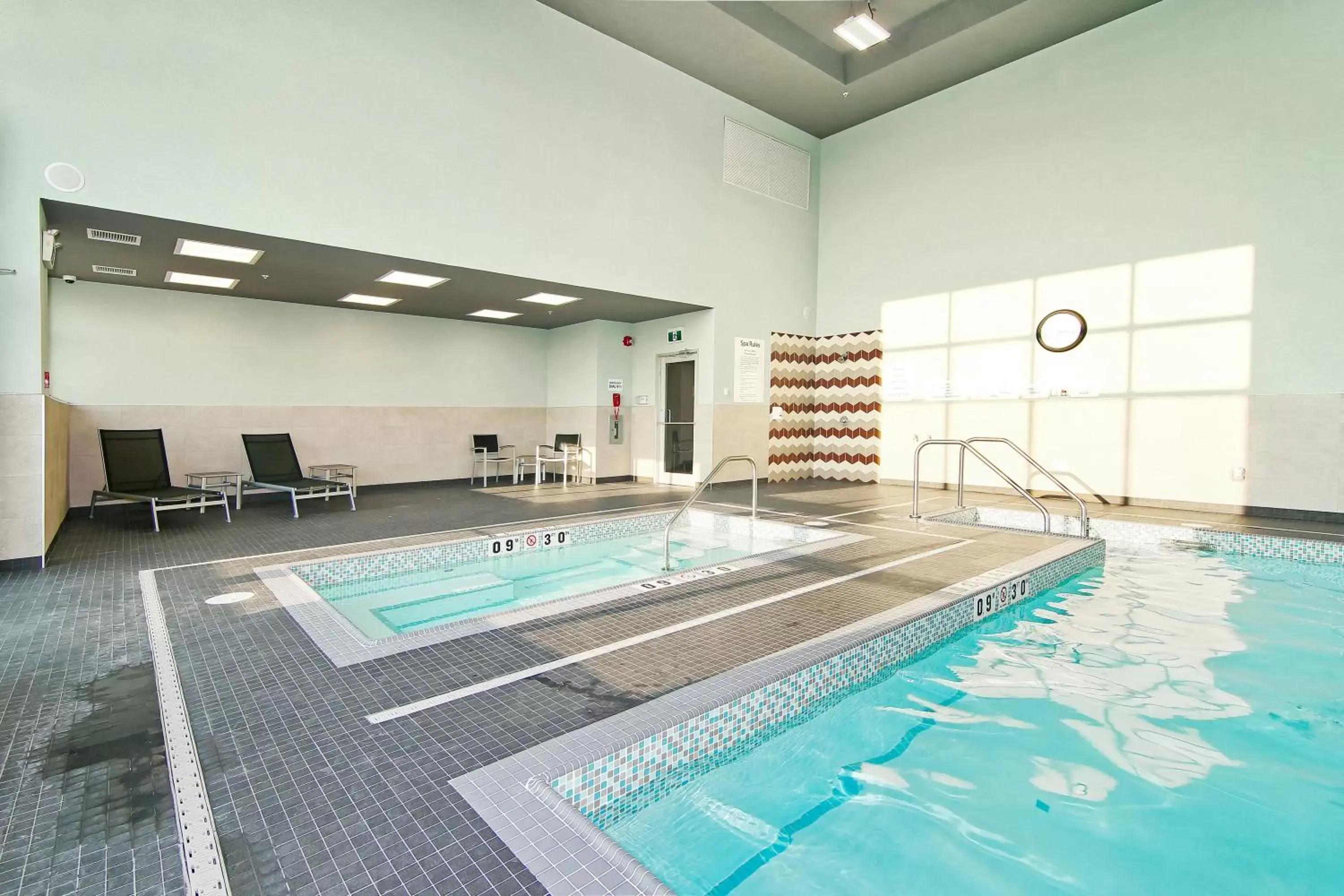 Swimming pool in Holiday Inn Hotel & Suites - Calgary Airport North, an IHG Hotel
