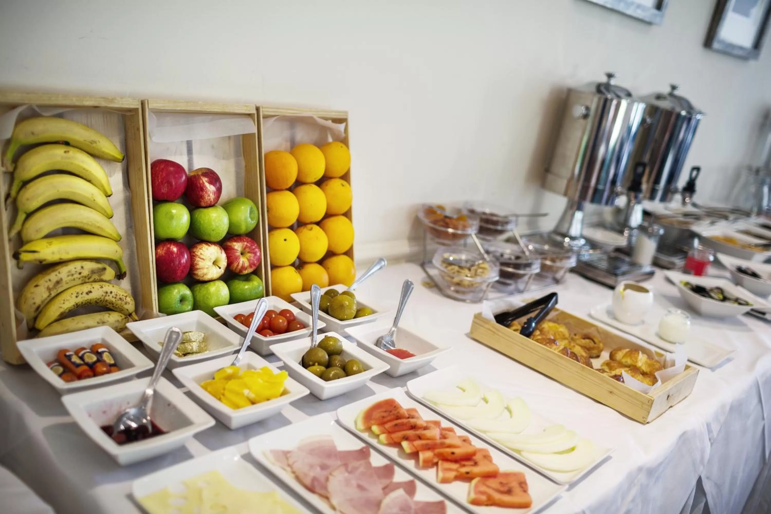 Continental breakfast in Donnington Grove Hotel & Golf Club