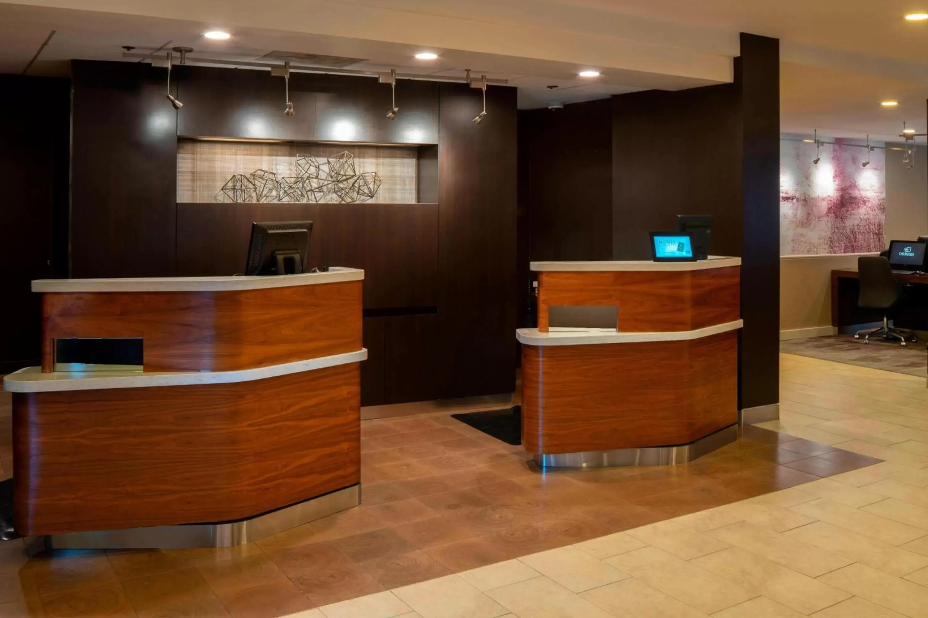 Lobby or reception, Lobby/Reception in Courtyard by Marriott Nashville Airport