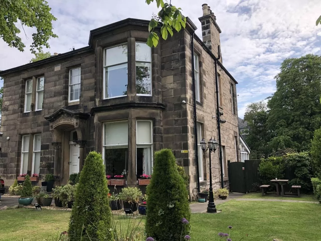 Property building in Alba House Hotel