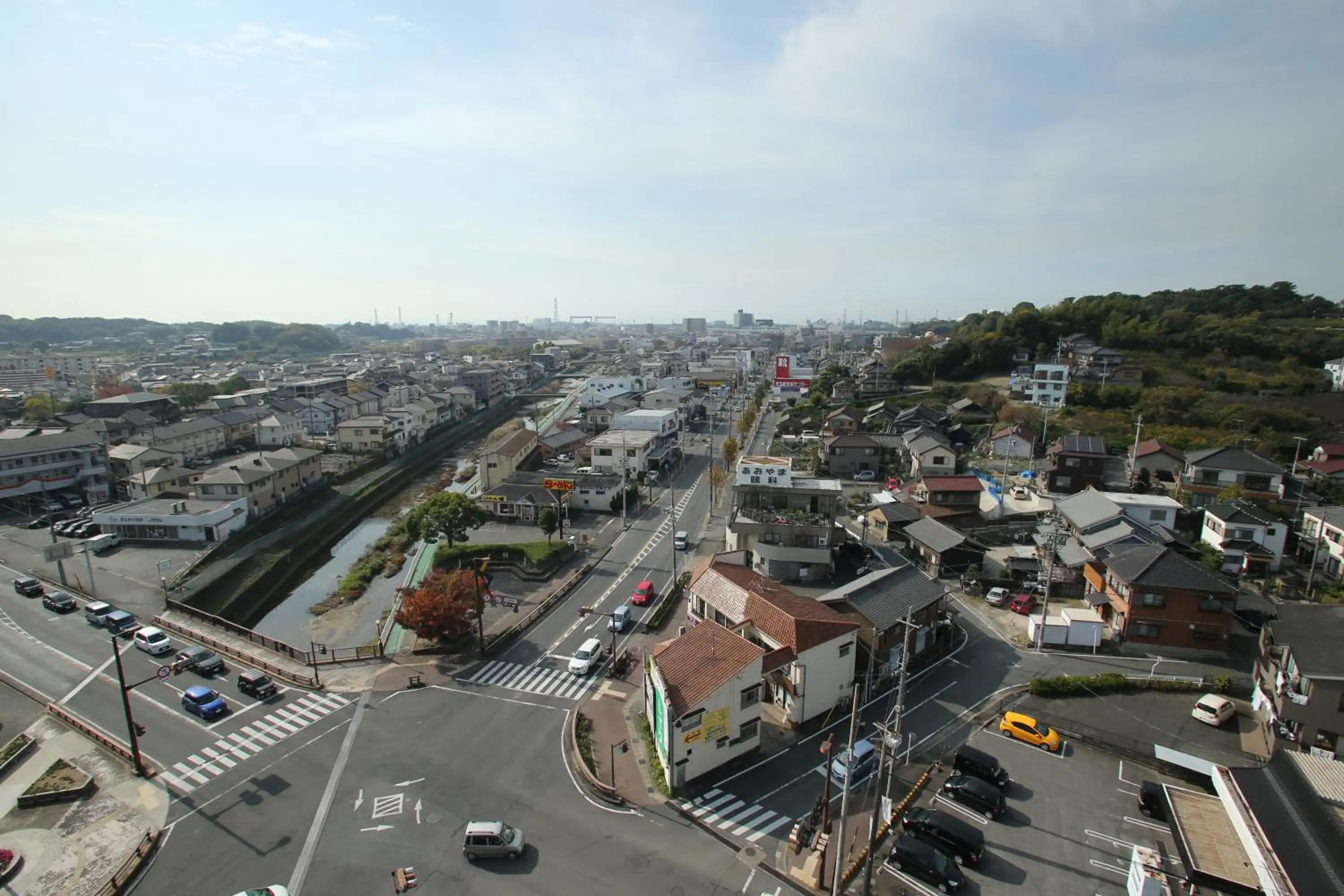 Street view, Bird's-eye View in Tokai City Hotel