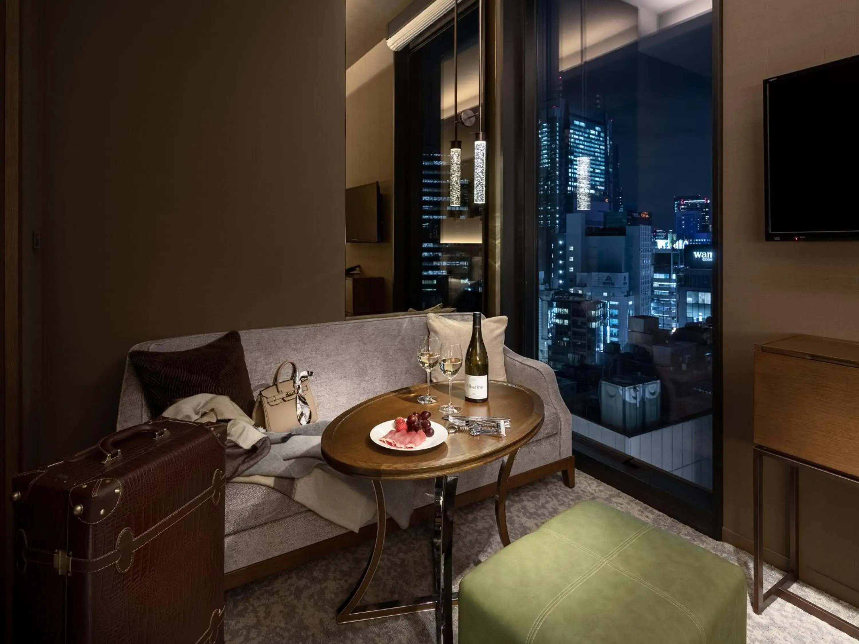 View (from property/room), Seating Area in HOTEL THE CELESTINE GINZA