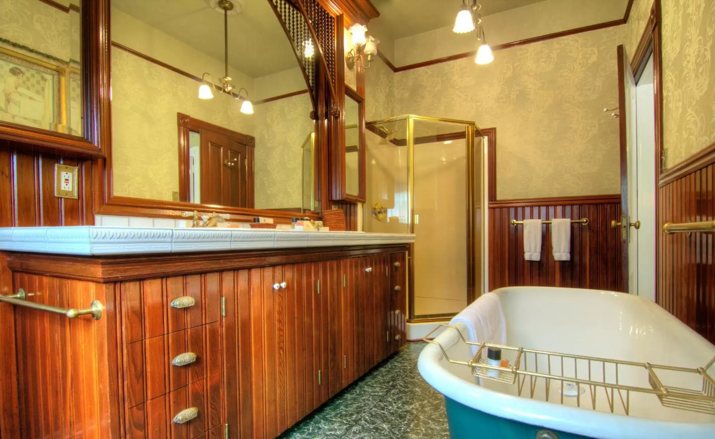 Bathroom, Lobby/Reception in Gingerbread Mansion