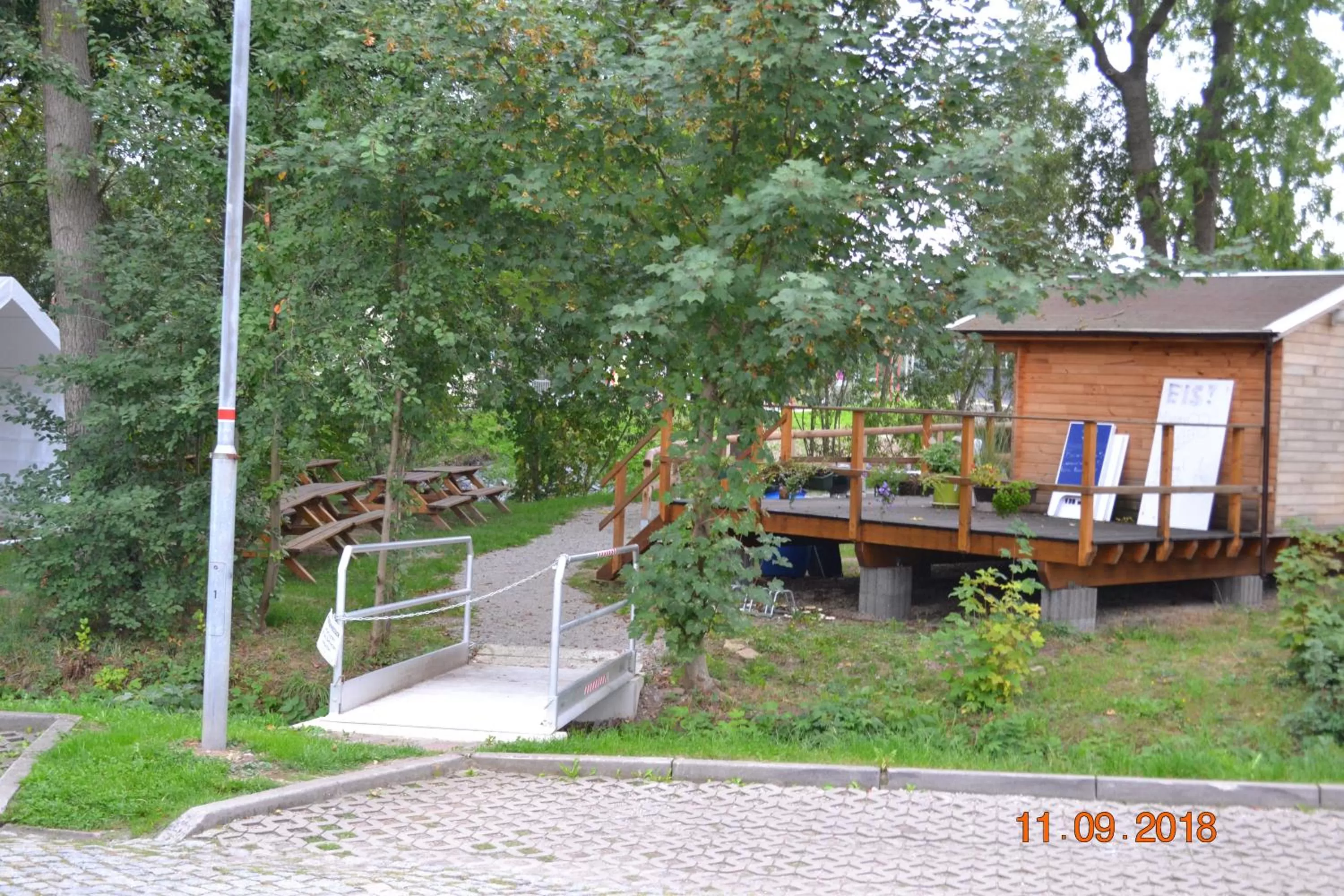 Garden in Landgasthaus Queen Victoria