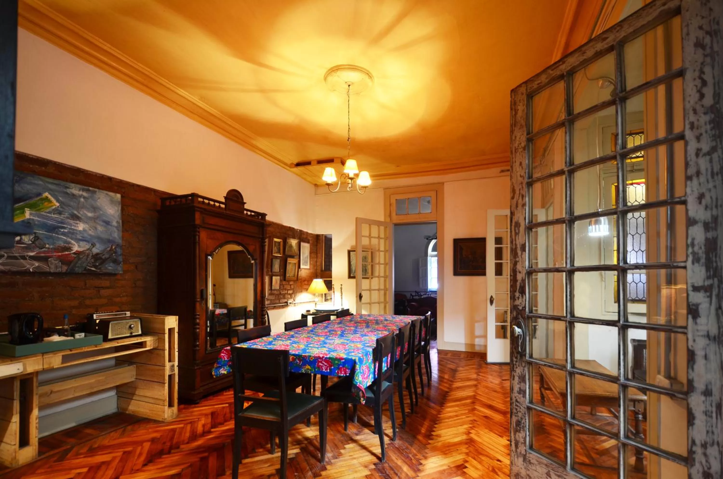 Dining area in CASA LUCRECIA