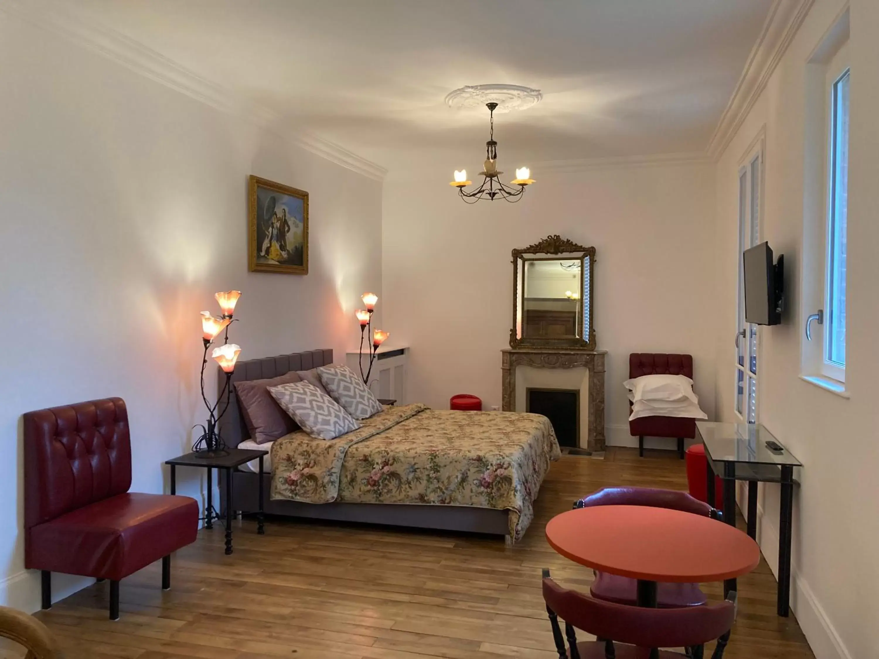 Bedroom, Seating Area in Casa La Palma Le 48