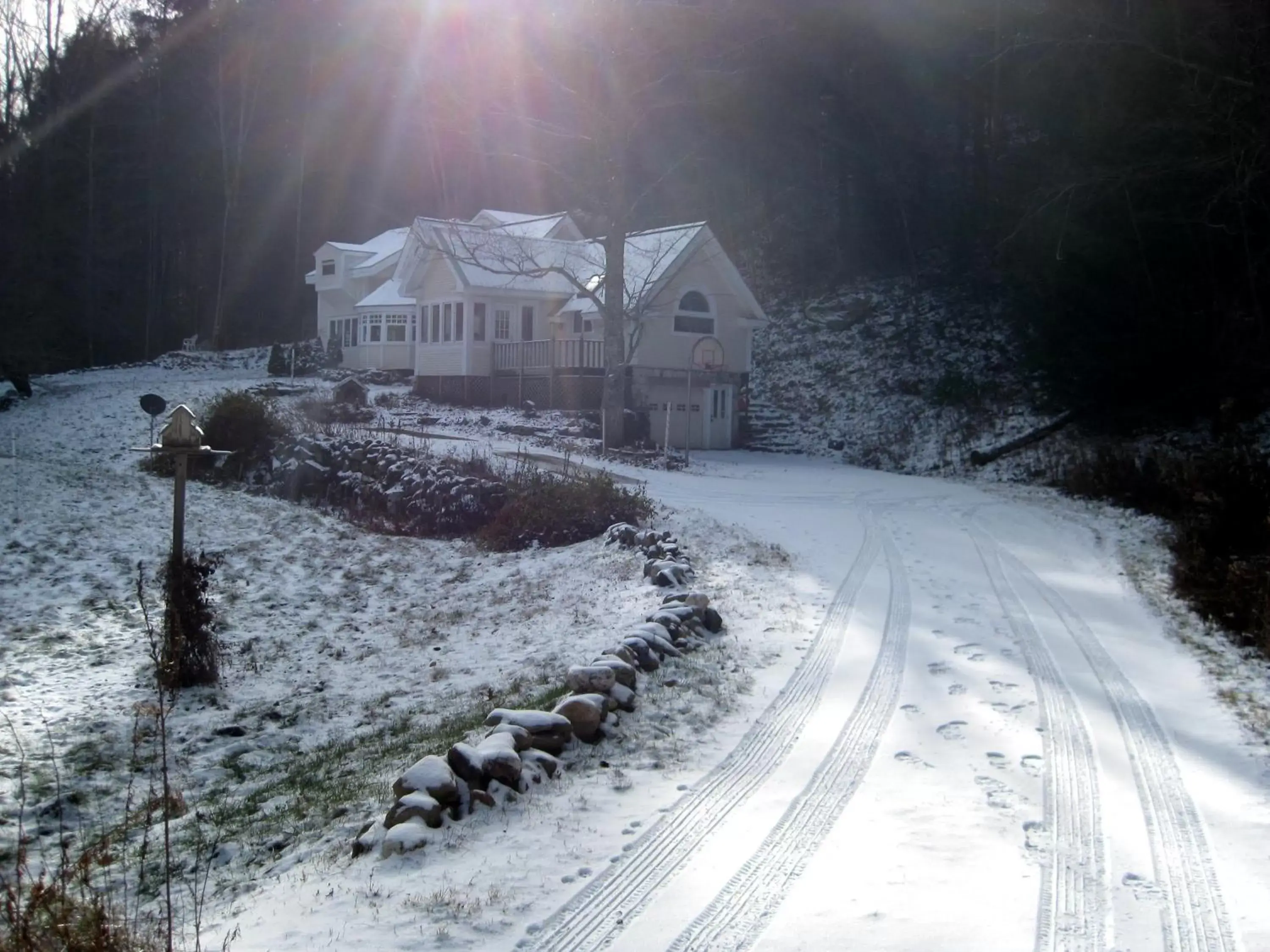 Area and facilities, Winter in Mountain Valley Retreat