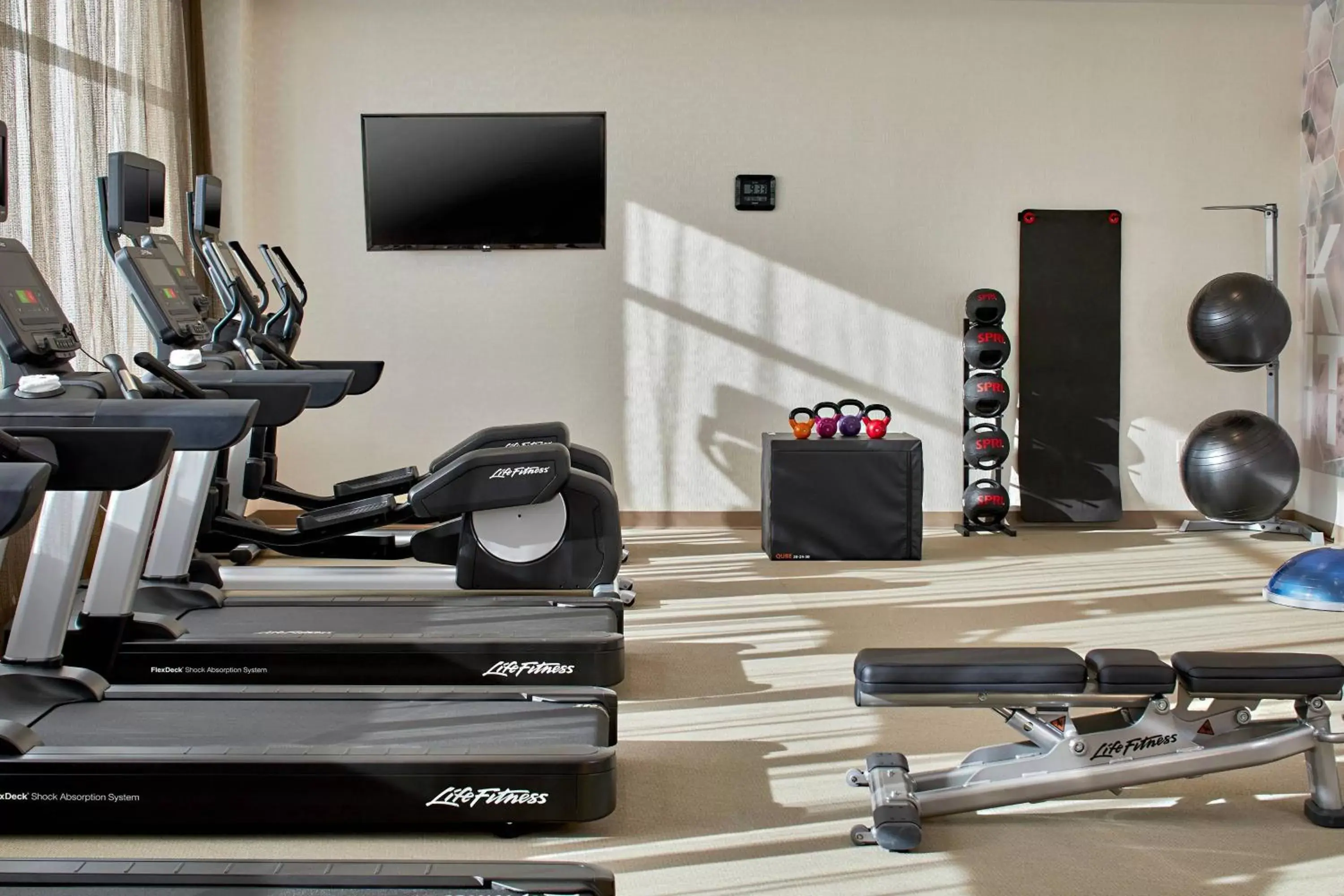 Fitness centre/facilities, Fitness Center/Facilities in SpringHill Suites Charlotte at Carowinds