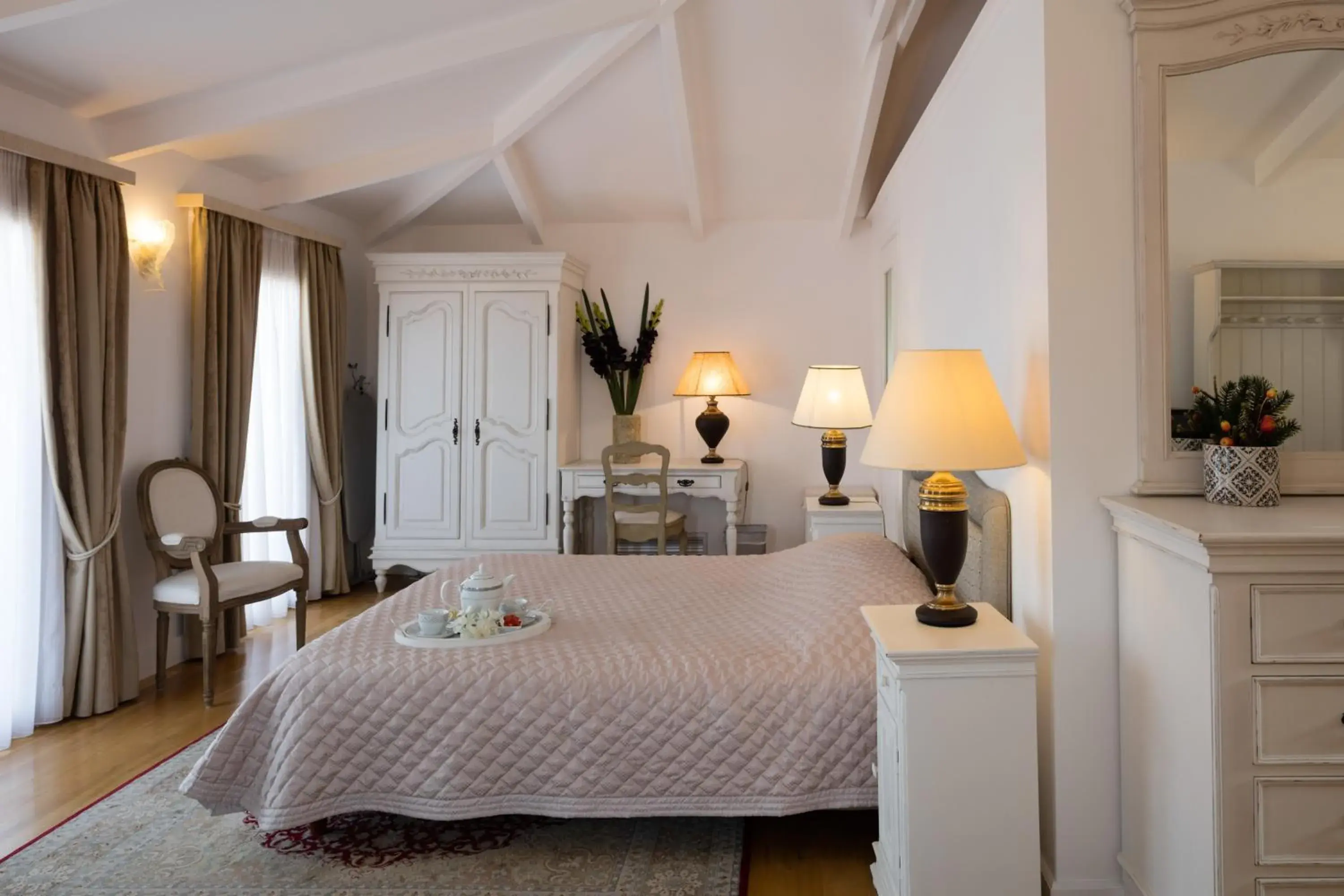 Bedroom, Bed in Hotel Boschetto
